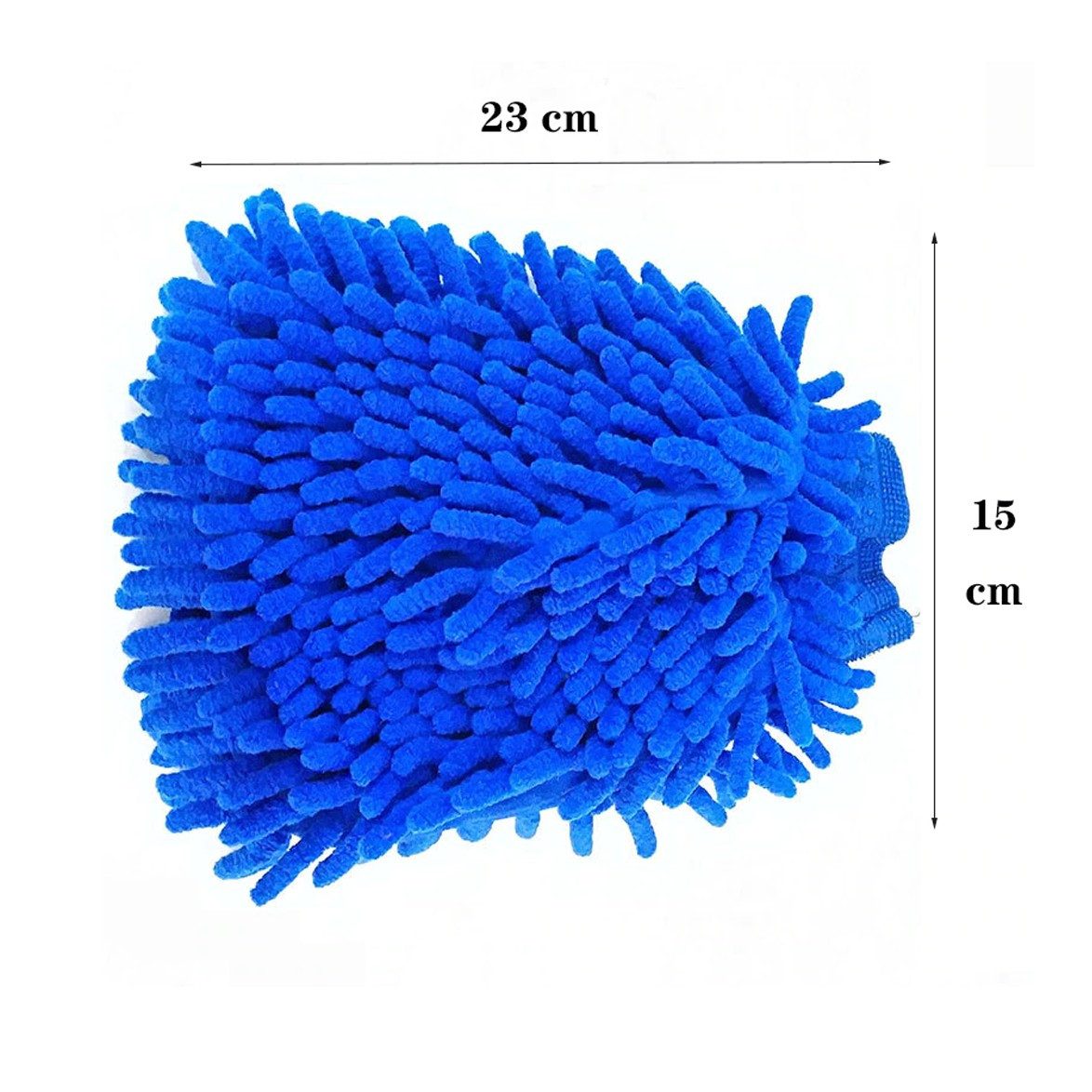 Tourtecs Motorradhelm-Visier 3er-Set Waschhandschuh Motorrad Pflegeset Cleaning Kit WH3