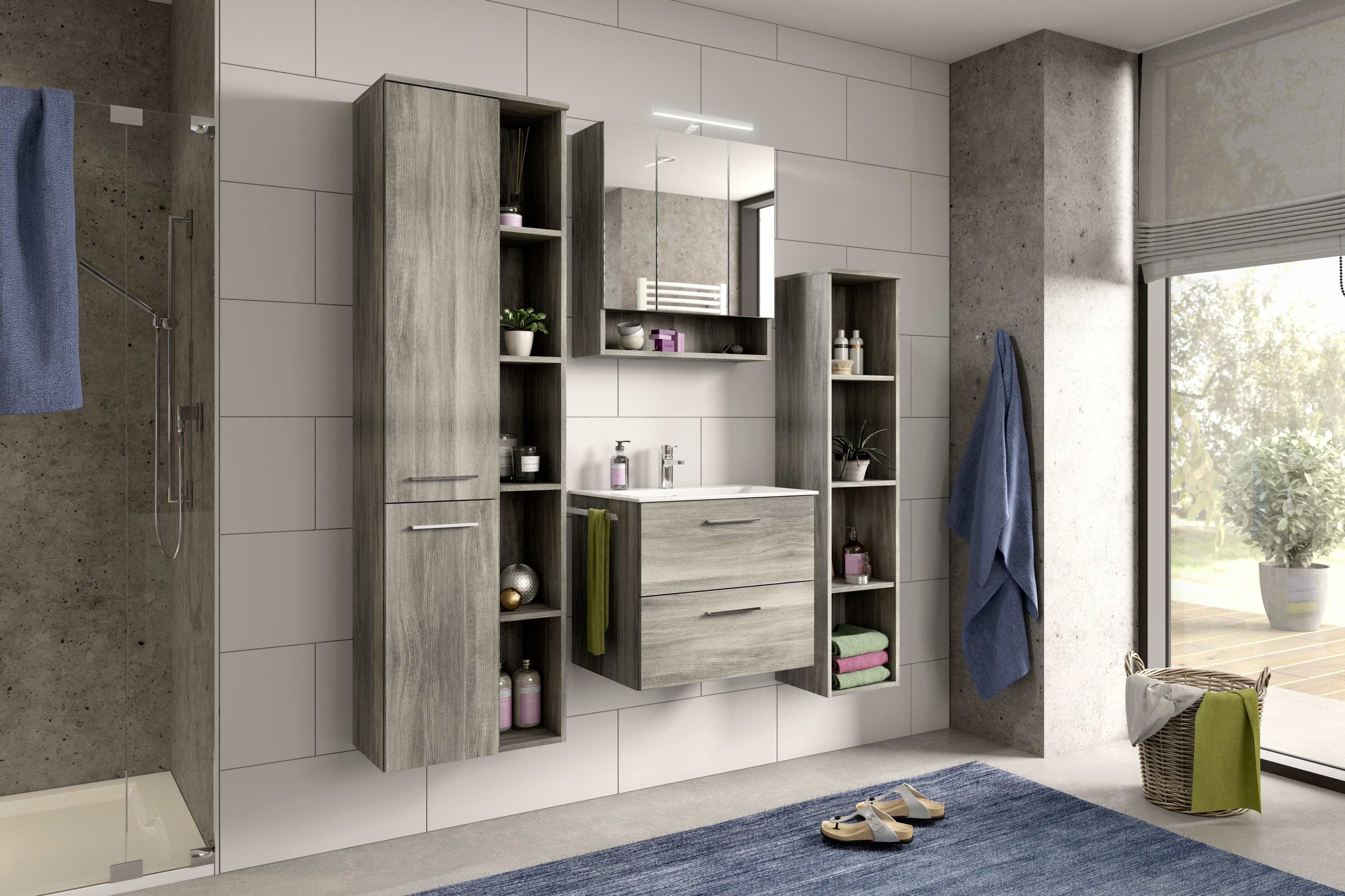 INOSIGN Hängeregal Lecce, Badmöbel, Regal, Schrank günstig online kaufen