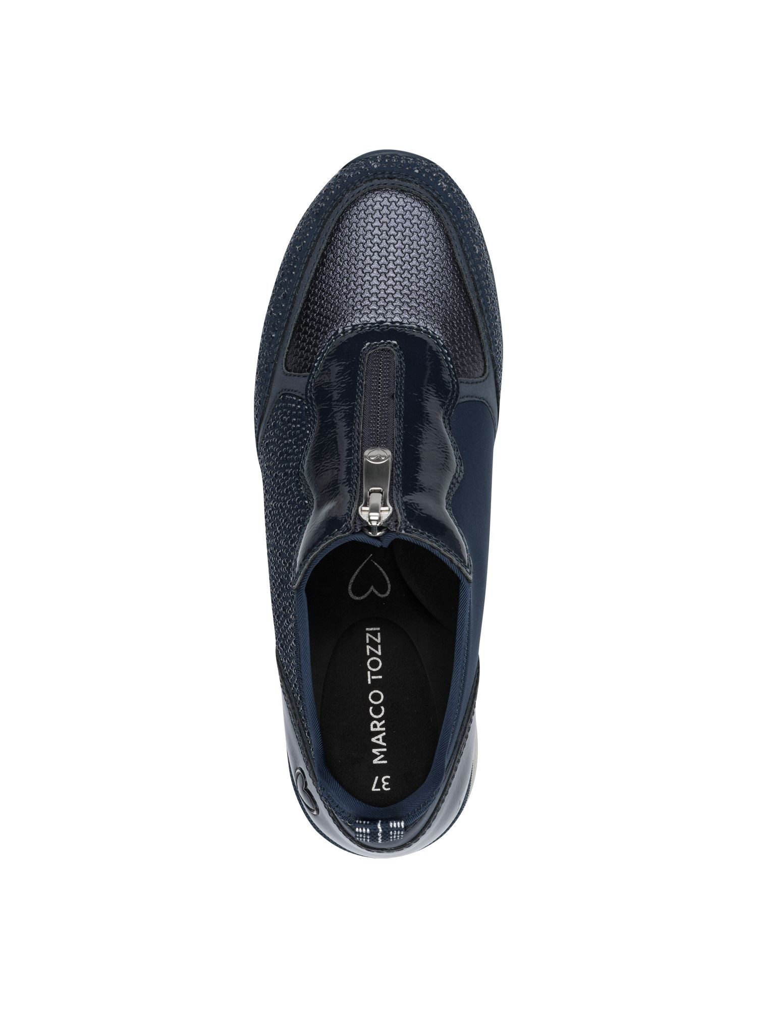 MARCO TOZZI FEEL, MT Soft Lining, Removable Sock, Vegan Vegan Slip-On Sneaker FEEL