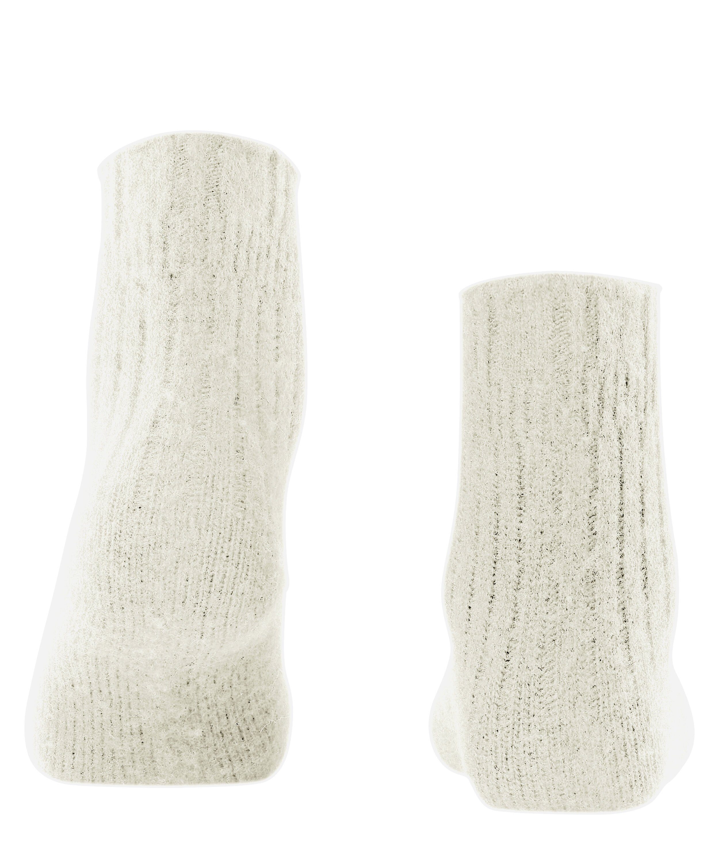 FALKE Socken Bedsock Rib (1-Paar) (2049) off-white