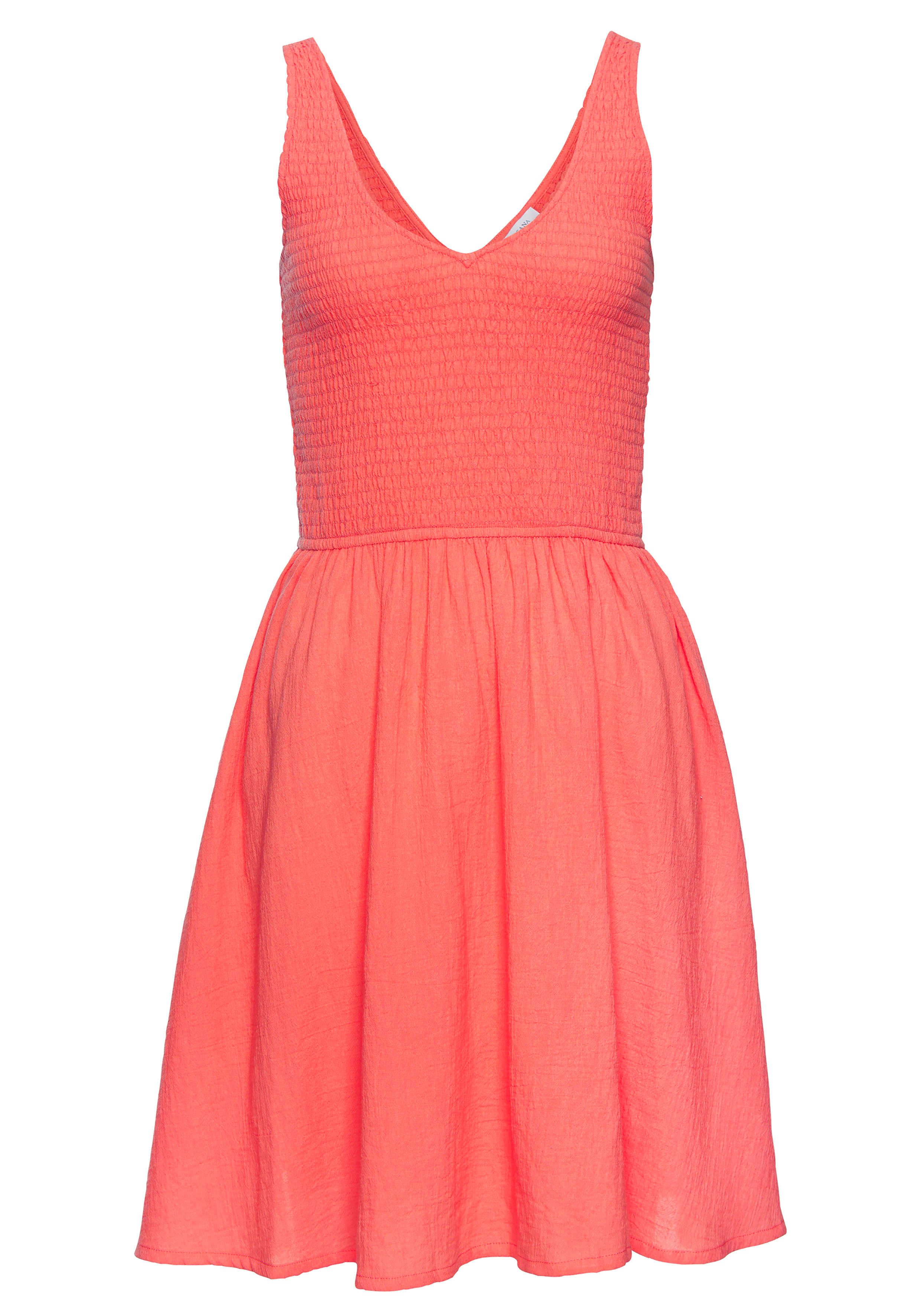 Beachtime Sommerkleid aus gewebter Baumwolle, leichtes günstig online kaufen