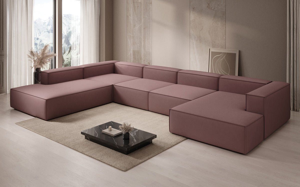 Luxusbetten24 Sofa Designer Sofa Lesley U günstig online kaufen