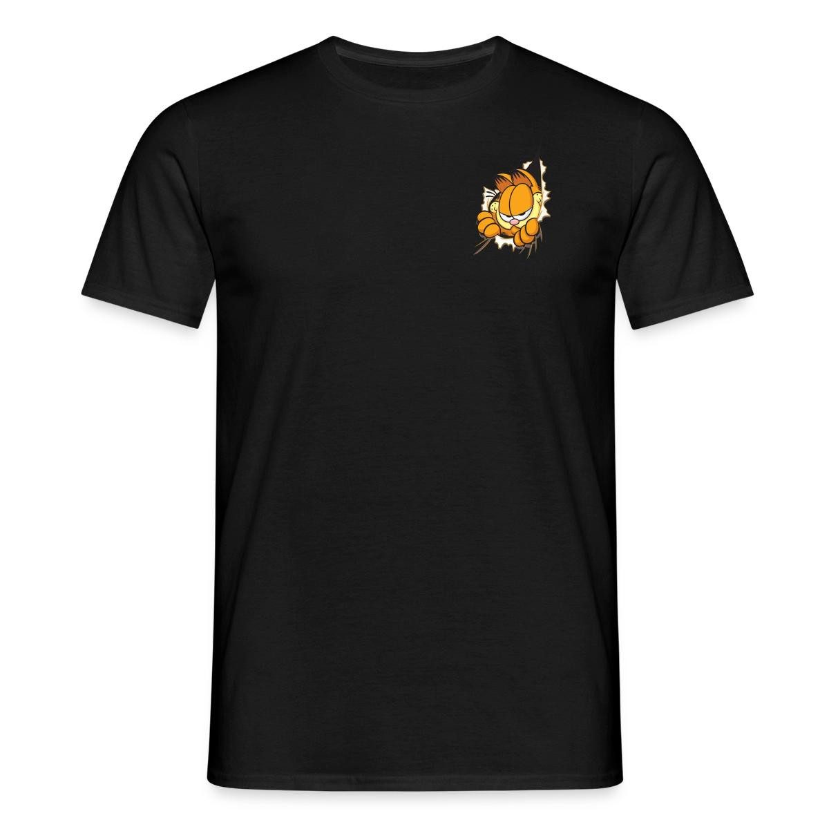 Spreadshirt T-Shirt Garfield Hier Ist Garfield Männer T-Shirt (1-tlg)
