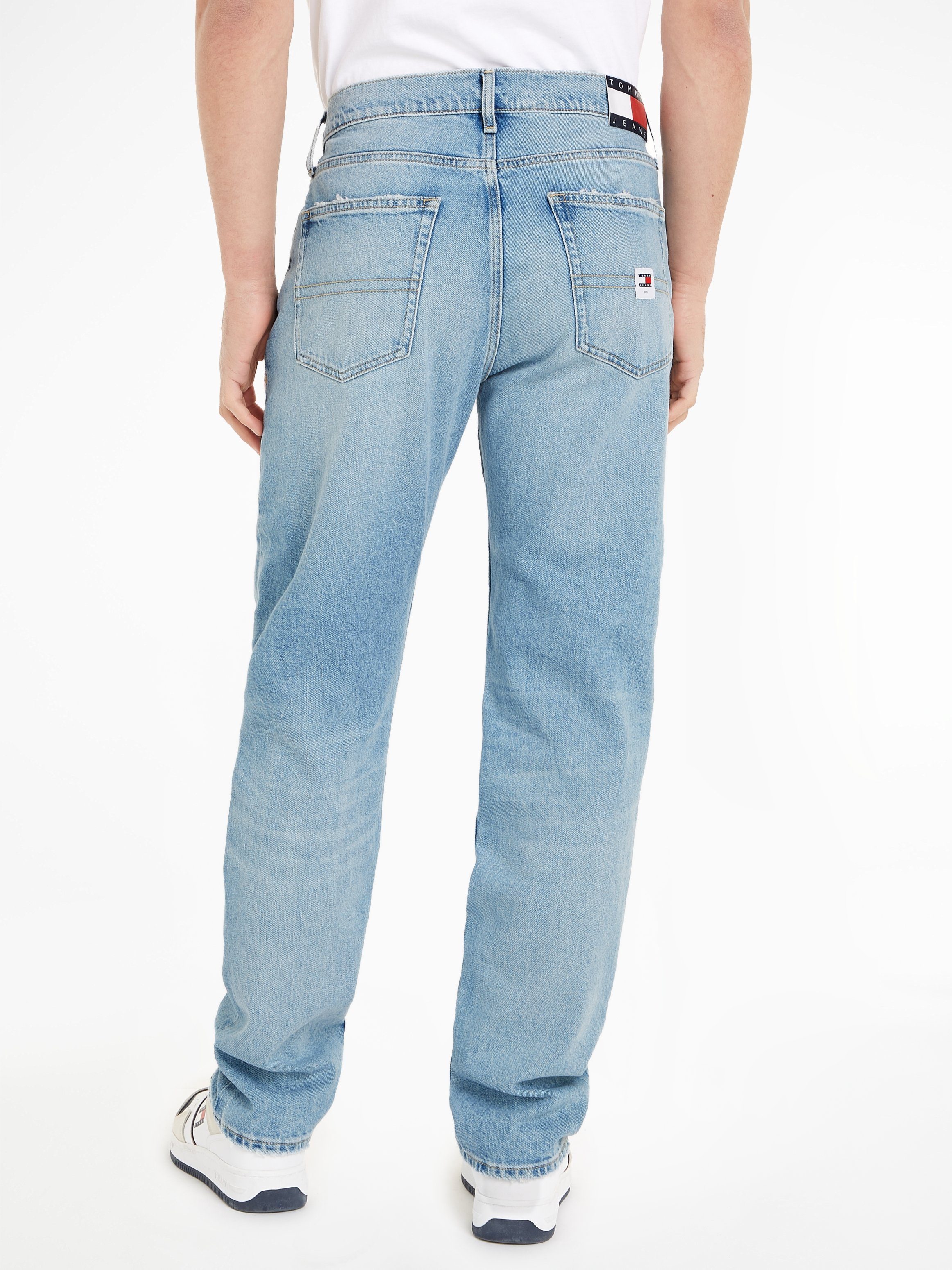 Tommy Jeans Relax-fit-Jeans ETHAN STRGHT im 5-Pocket-Style RLXD Denim Light