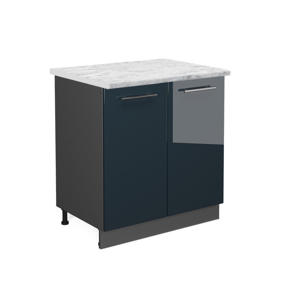 Vicco Unterschrank R-Line, Anthrazit Hochglanz/Goldkraft Eiche, günstig online kaufen