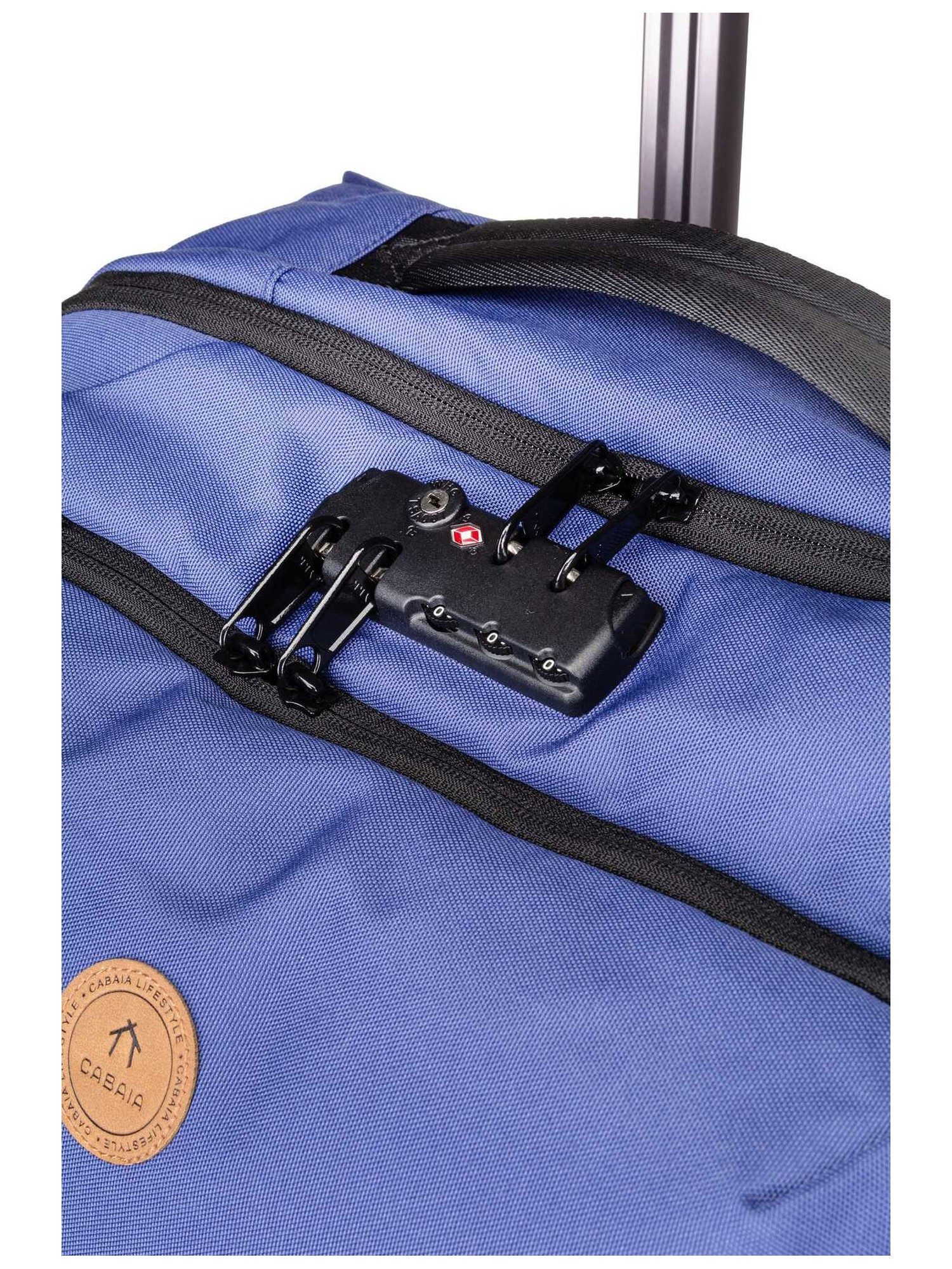 CABAIA Trolley Soft Suitcase Large, 2 Rollen