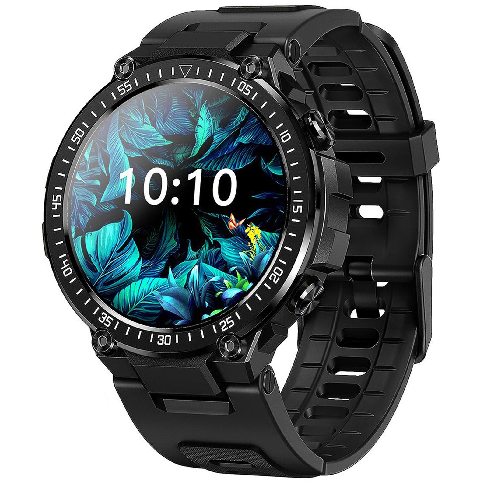 Herren Smartwatch mit Bluetooth-Telefonie, 1,39" HD Touchscreen Smartwatch