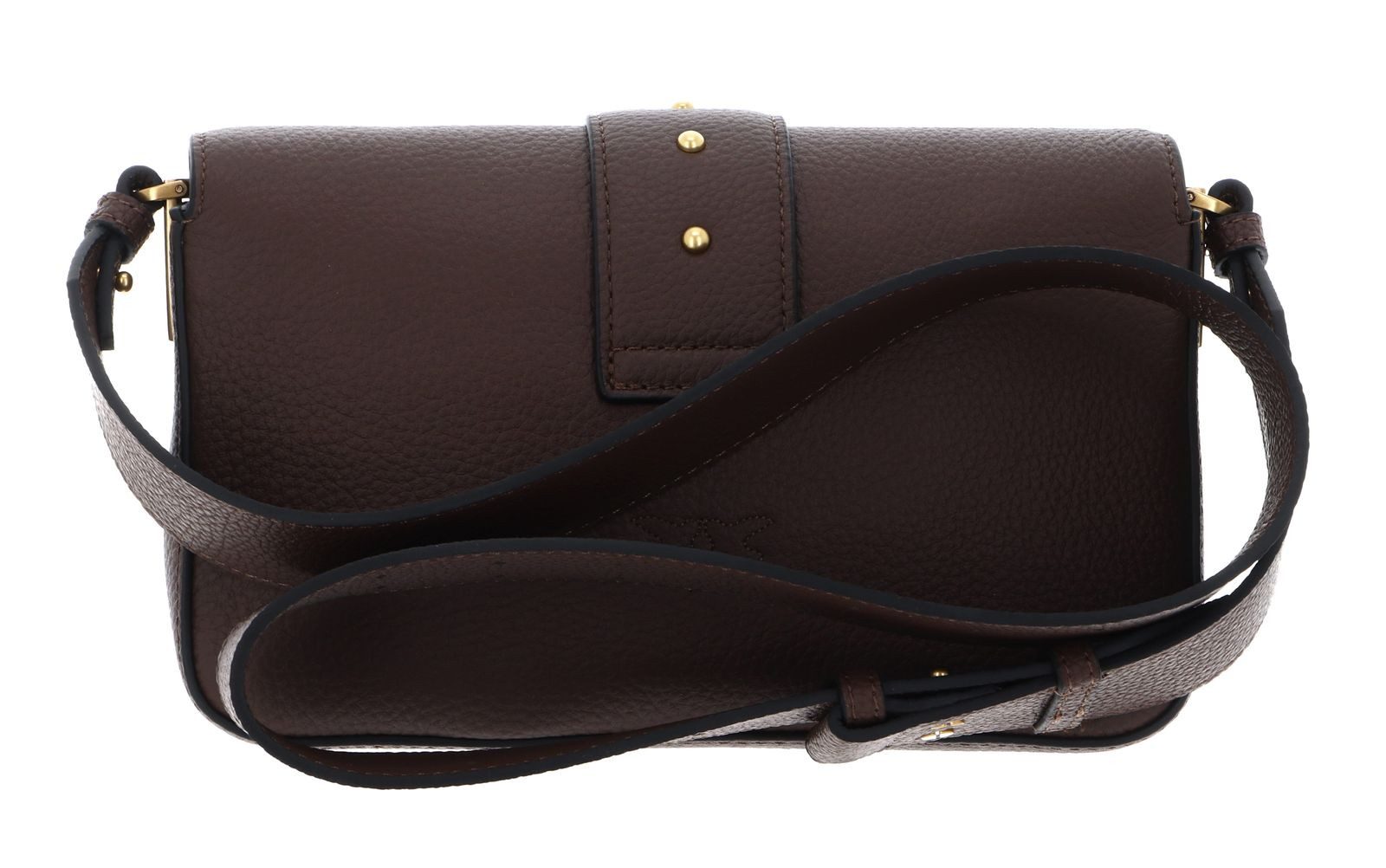 PINKO Umhängetasche Mini Slouchy FL, aus echtem Rindsleder