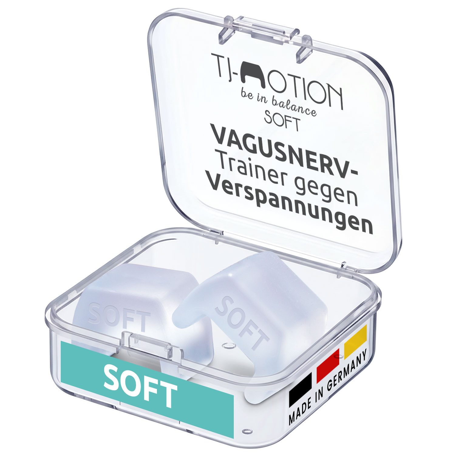 TJ-MOTION be in balance Massagegerät TJ-Motion Soft die neue Lösung von Kiefer-Nacken- Rückenverspannungen