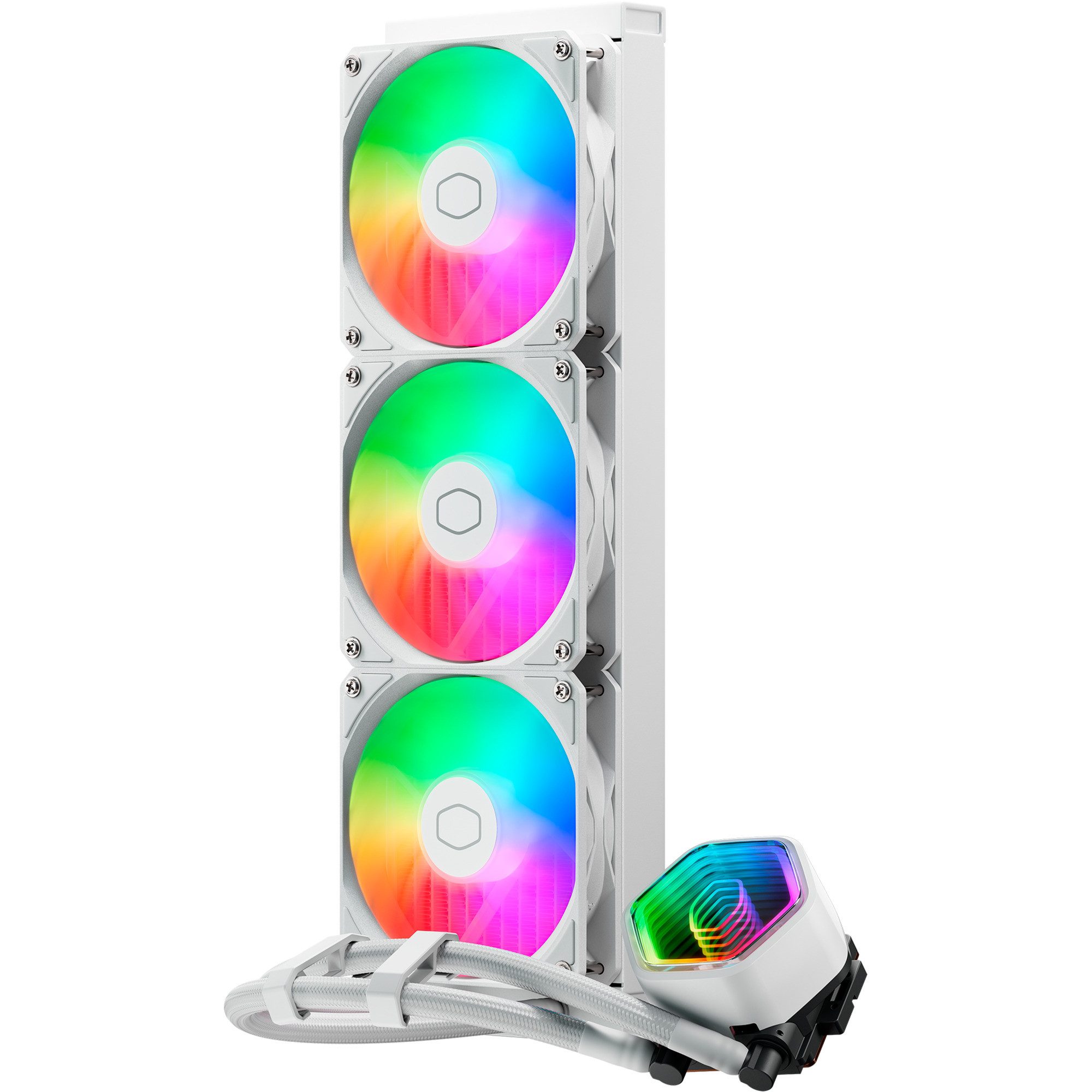 COOLER MASTER CPU Kühler Cooler Master MasterLiquid 360 Core II ARGB White