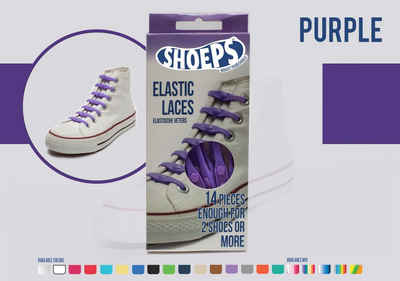 Shoeps Schnürsenkel Elastic Laces - Die neue und einfachere Art Schuh zu binden