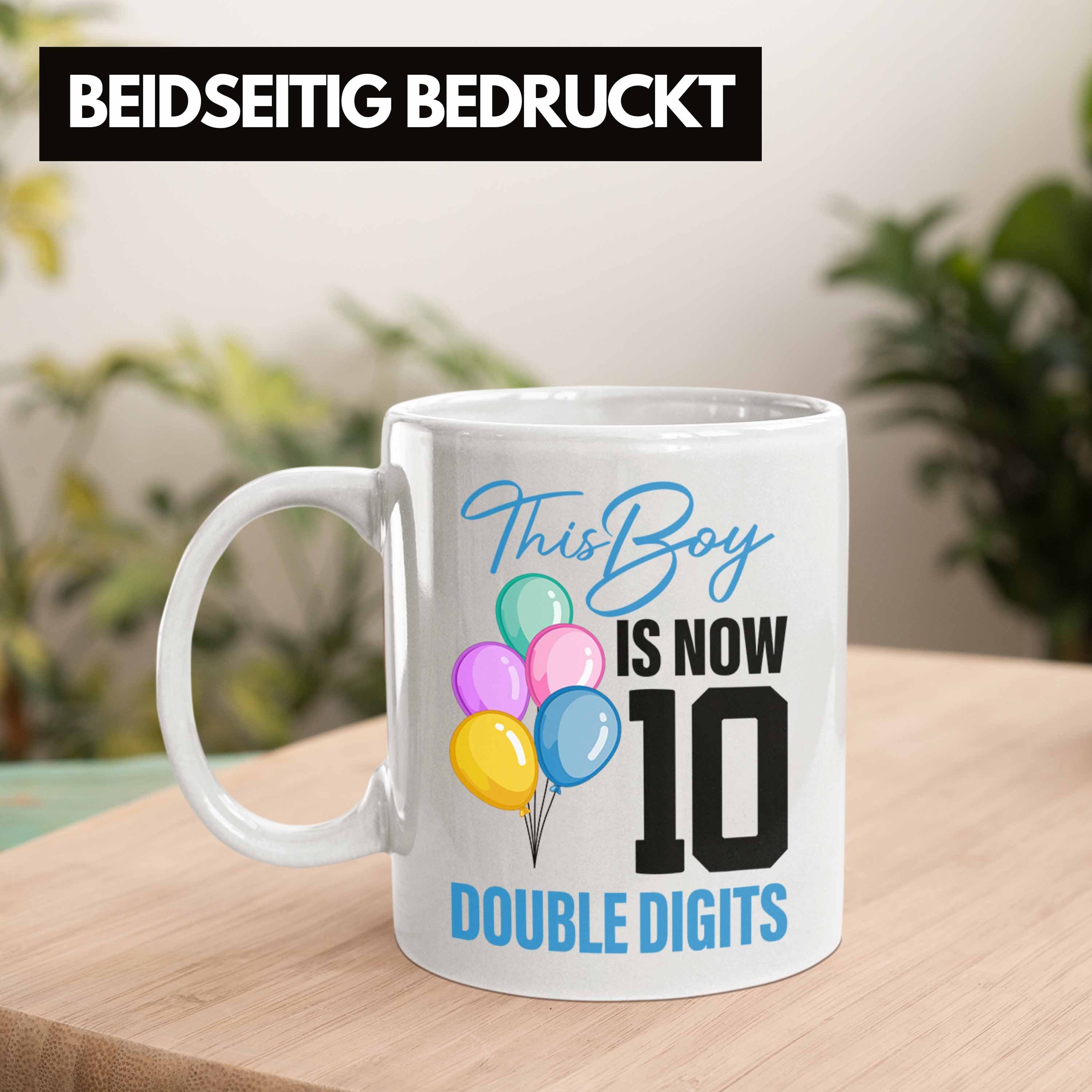 Geburtstag 10er Trendation - Jungen Lustig Geschenke Alt Trendation Jahre Tasse Geschenkidee Geburtstag 10 Junge Tasse 10 Weiss