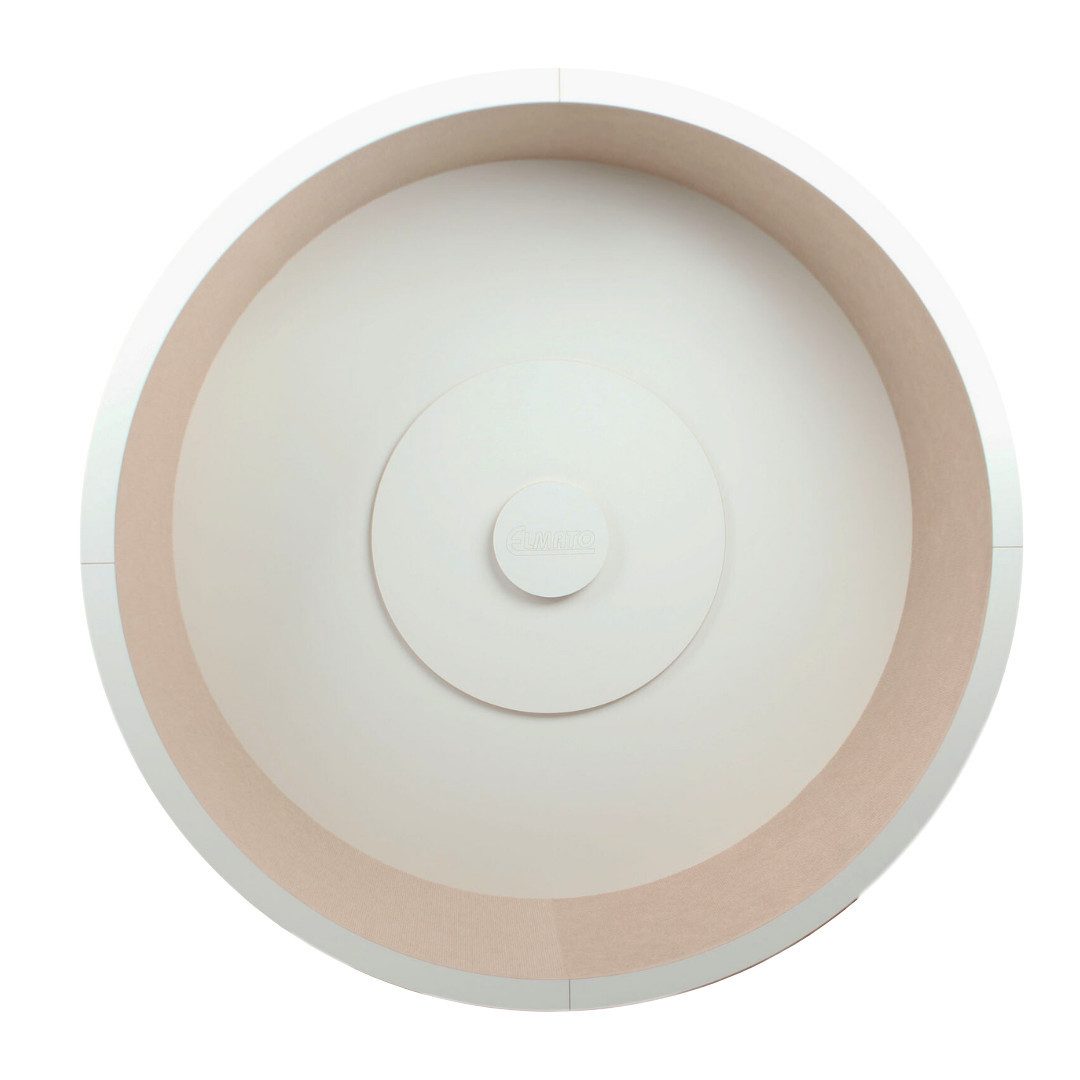 ELMATO Tierlaufrad Elmato 10730 Katzenlaufrad Rocky WAND L 120cm in weiß/beige