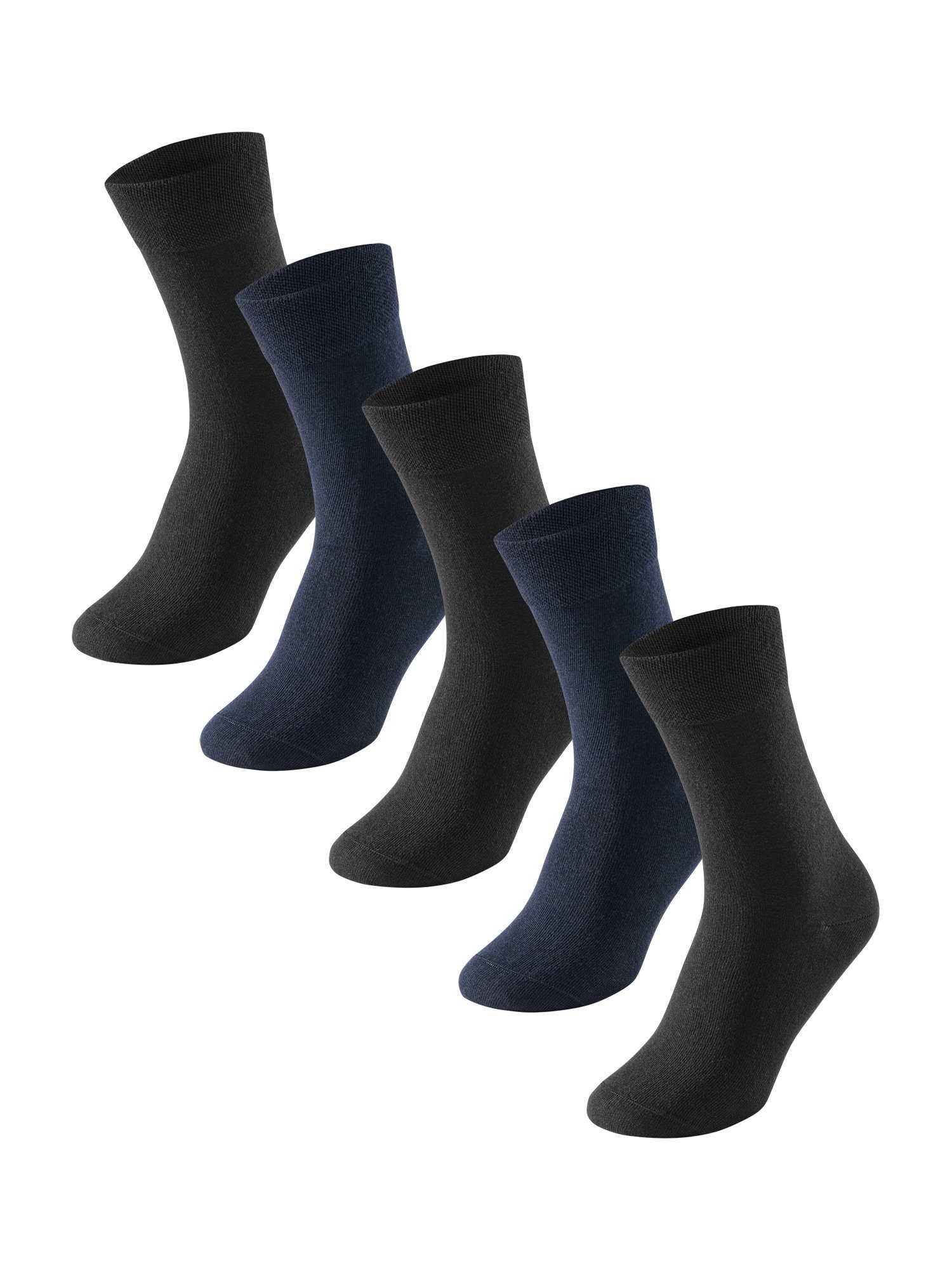 Schiesser Basicsocken 5-Pack 'Cotton Fit' günstig online kaufen