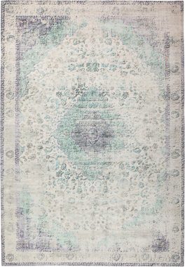 Teppich Dario, Leonique, rechteckig, Höhe: 9 mm, Vintage-Design, Orient-Optik, Used-Look, Kurzflor, Teppich mit Bordüre