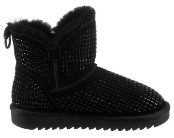 Ara ALASKA Winterboots mit Schmuckstein-Verzierung, G-Weite