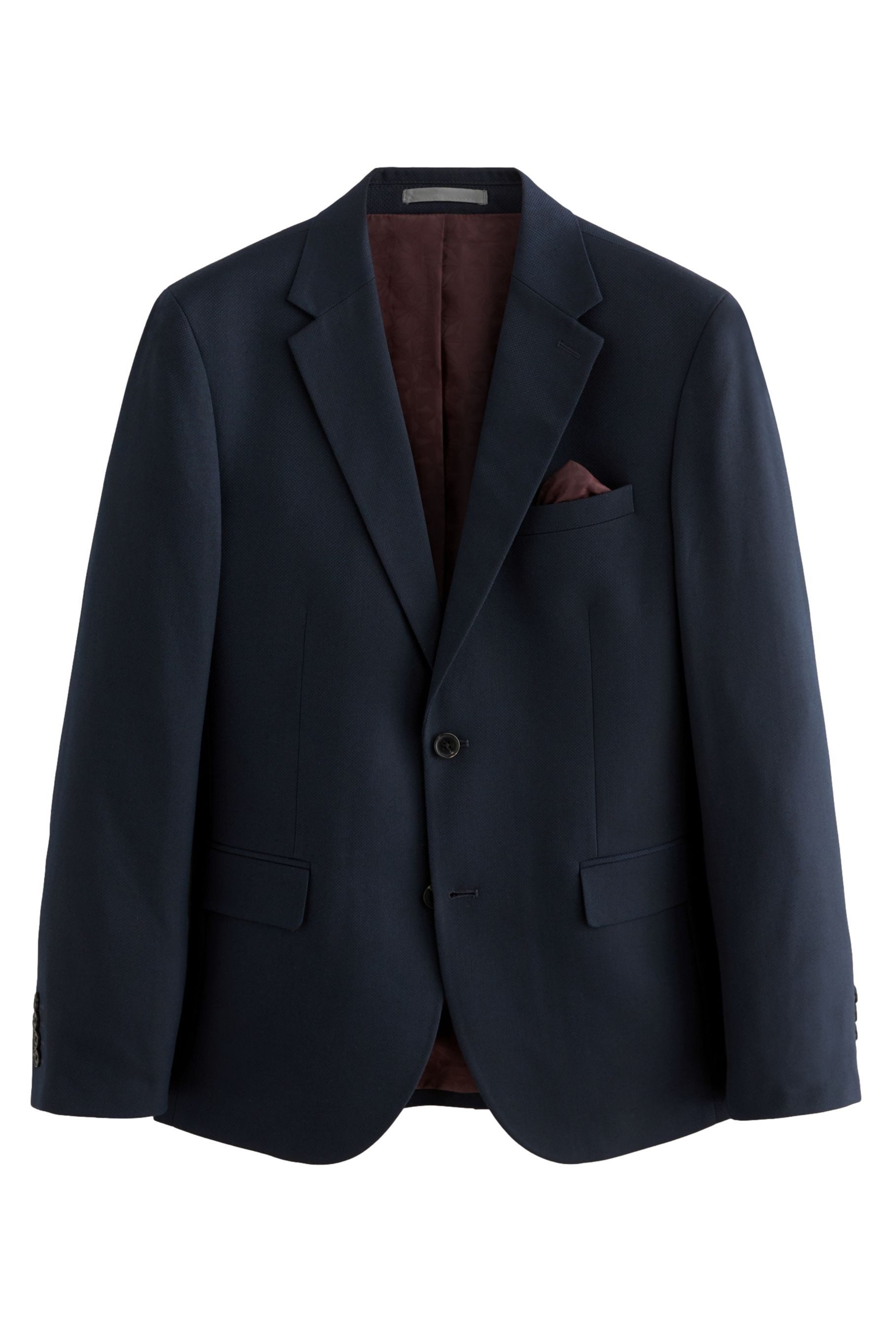 Baukastensakko Schlichtes Slim Fit Anzugsakko