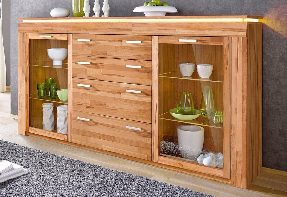 VOGL Möbelfabrik Highboard, Breite 222 cm