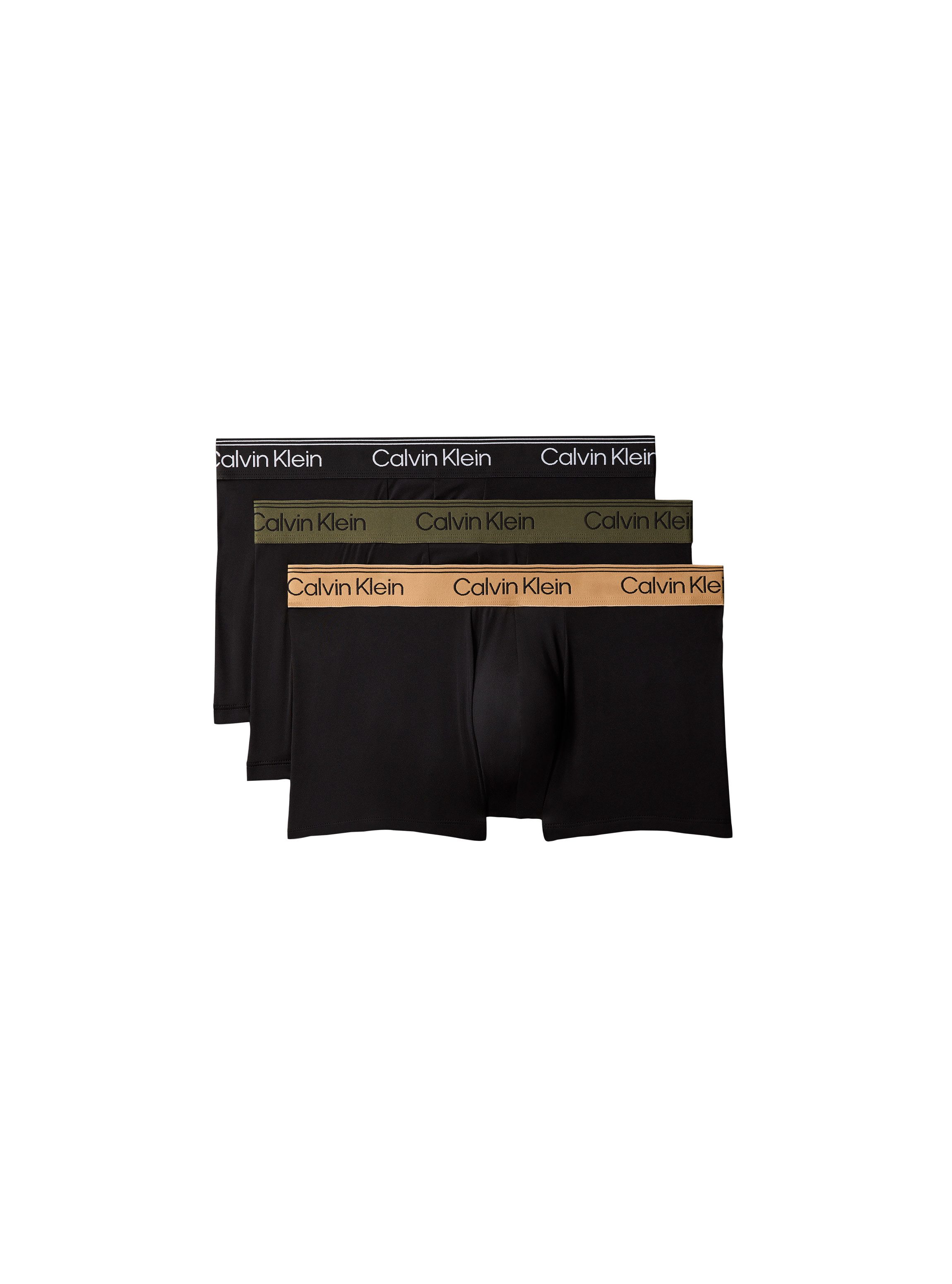 Calvin Klein Underwear Trunk LOW RISE TRUNK 3PK (Packung, 3er-Pack) Regular fit mit elastischem Bund
