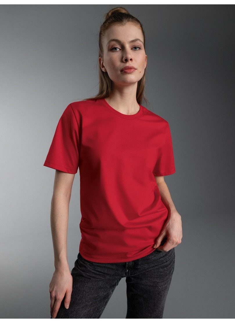 Trigema T-Shirt TRIGEMA T-Shirt DELUXE Baumwolle (1-tlg)