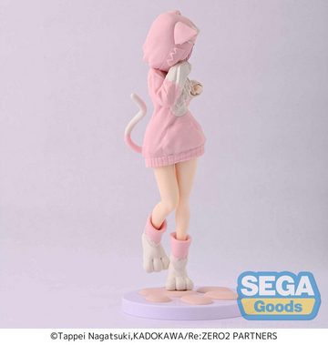 Sega Actionfigur Re:Zero Starting Life in Another World PVC Statue Ram Mofumofu 21 cm