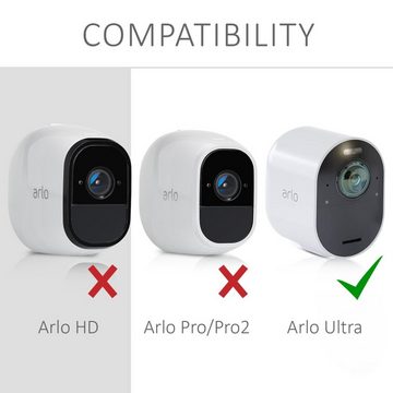 kwmobile Kameratasche 2x Hülle für Arlo Ultra / Arlo Pro 3 / Pro 4 (1-tlg), Silikon Security Camera Cover Schutzhülle Kamera