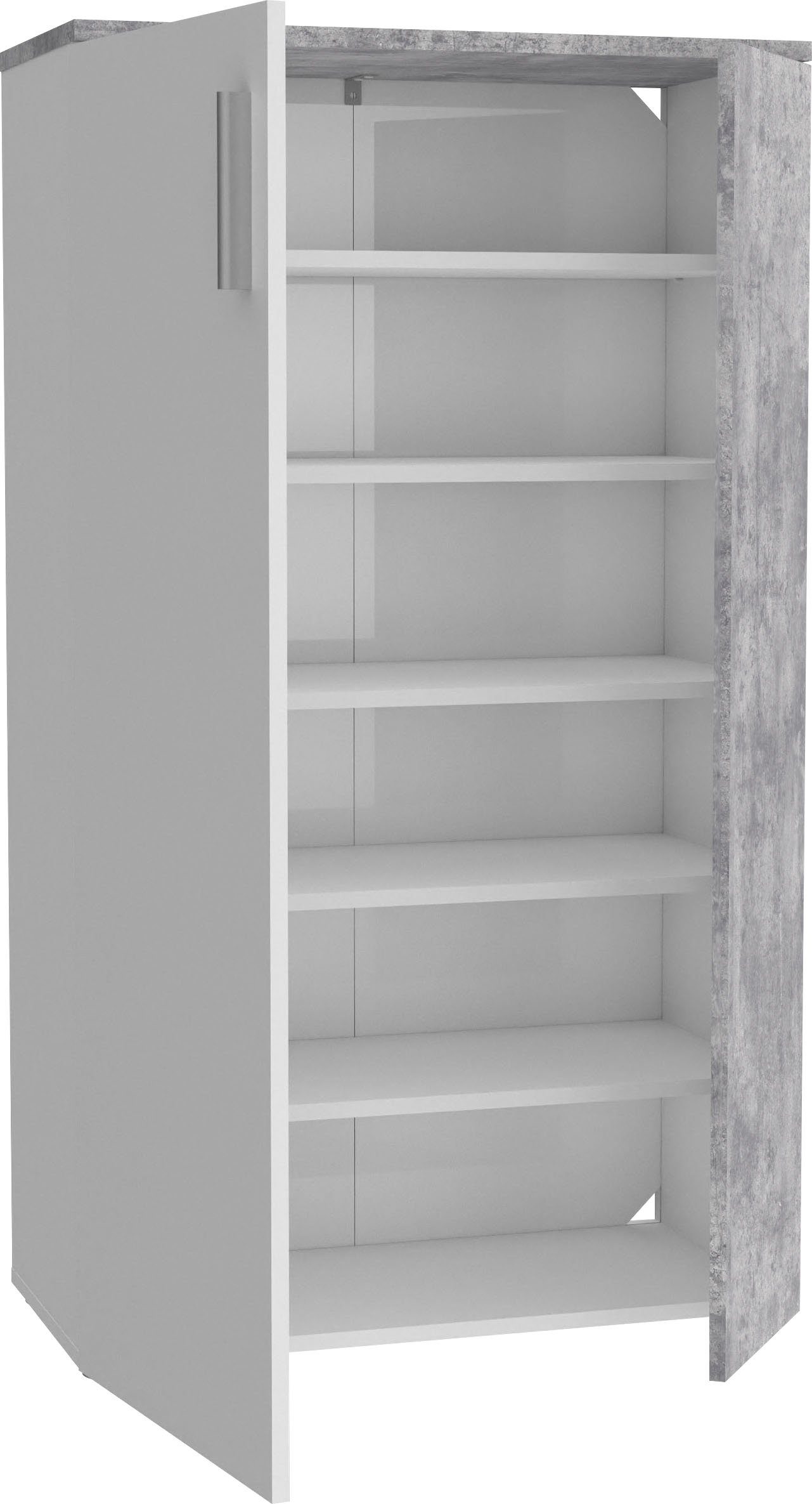 FORTE Schuhschrank Boots (B/T/H 69/34/120 cm) Schuhkommode ca. 18 Paar Schuhe, Breite ca.69cm – Bild 4 von 5