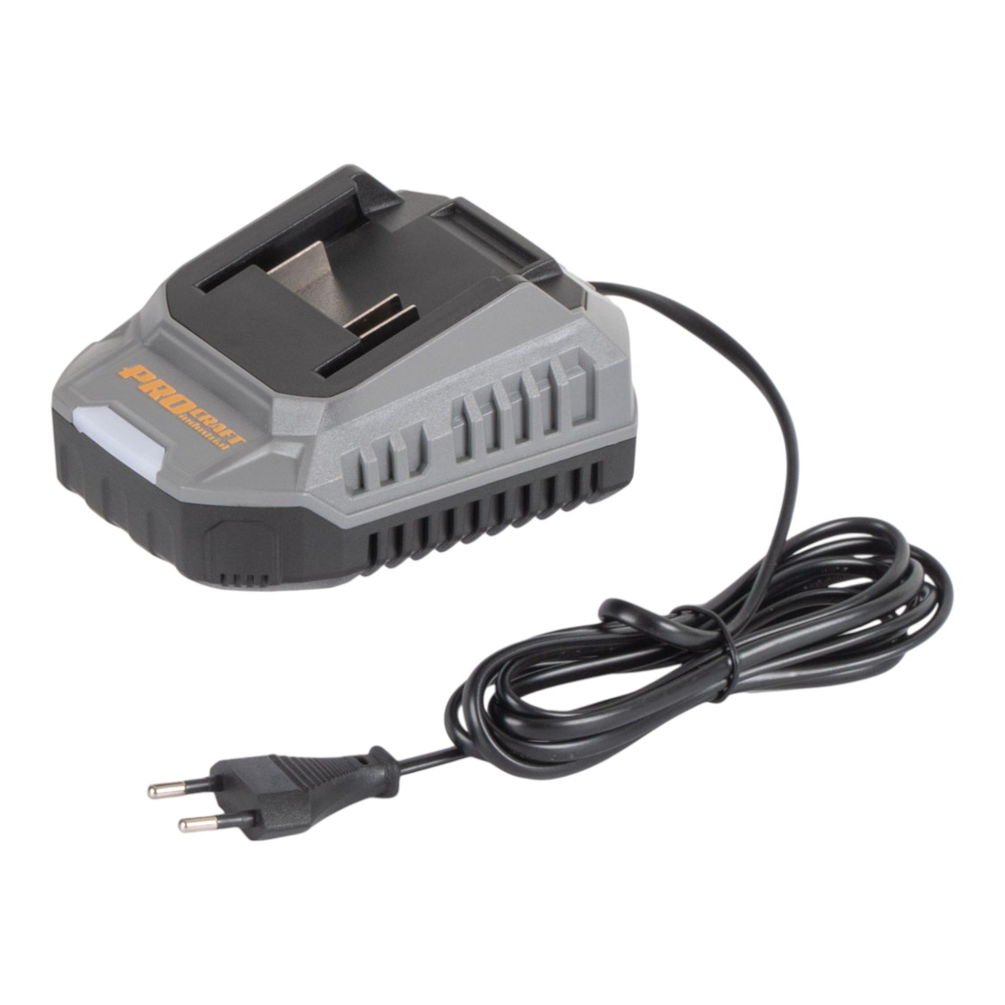 PRO CRAFT Procraft C20/2 Ladegerät 20 V 2 A Ladestrom für Li-Ion Akkus Schnelllade-Gerät