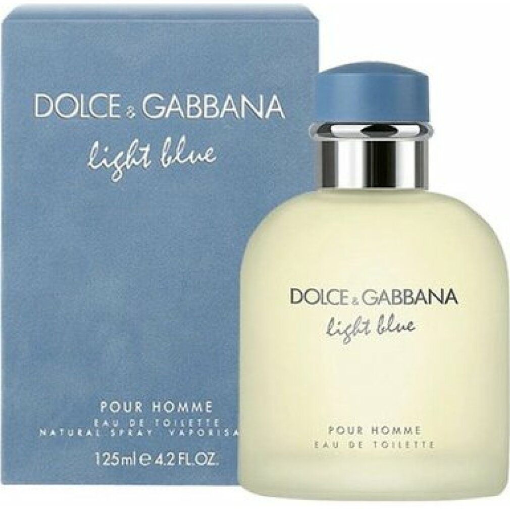 DOLCE & GABBANA Eau Eau 200ml Dolce de Blue Toilette Toilette Spray de Gabbana Light &