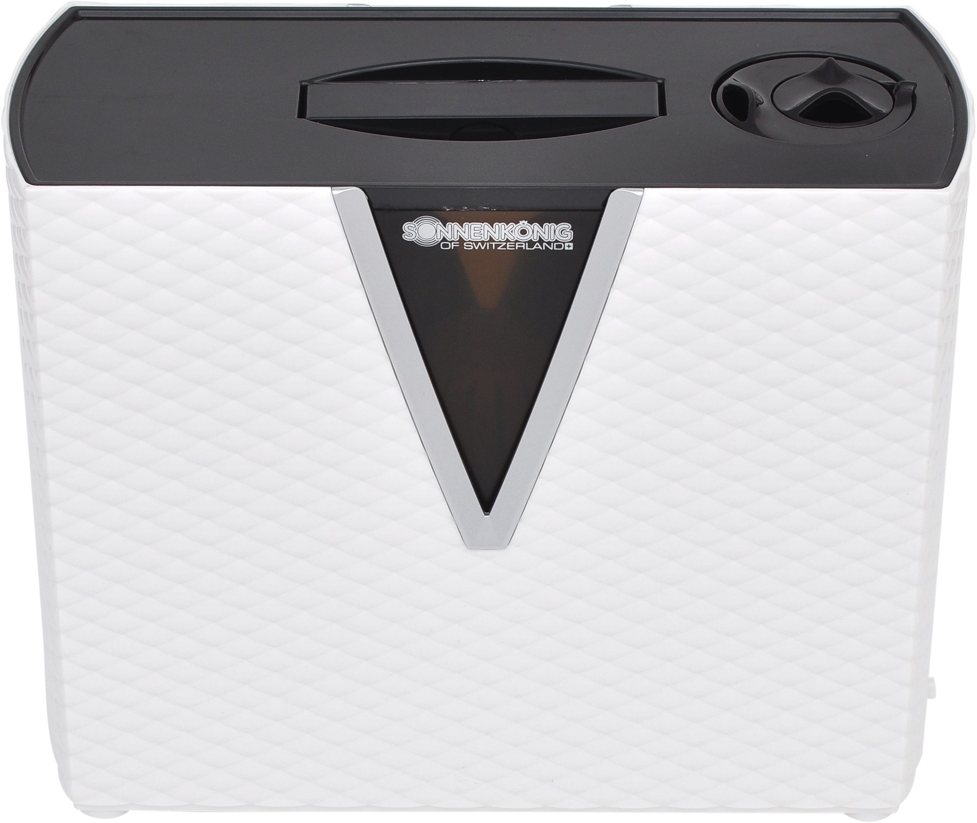 Sonnenkönig Luftbefeuchter Liverpool, Auto-Stop, 0.3L/h, 3.5L Tank, mit Entkalkungspatrone, 3,5 l Wassertank, Wasserstandanzeige