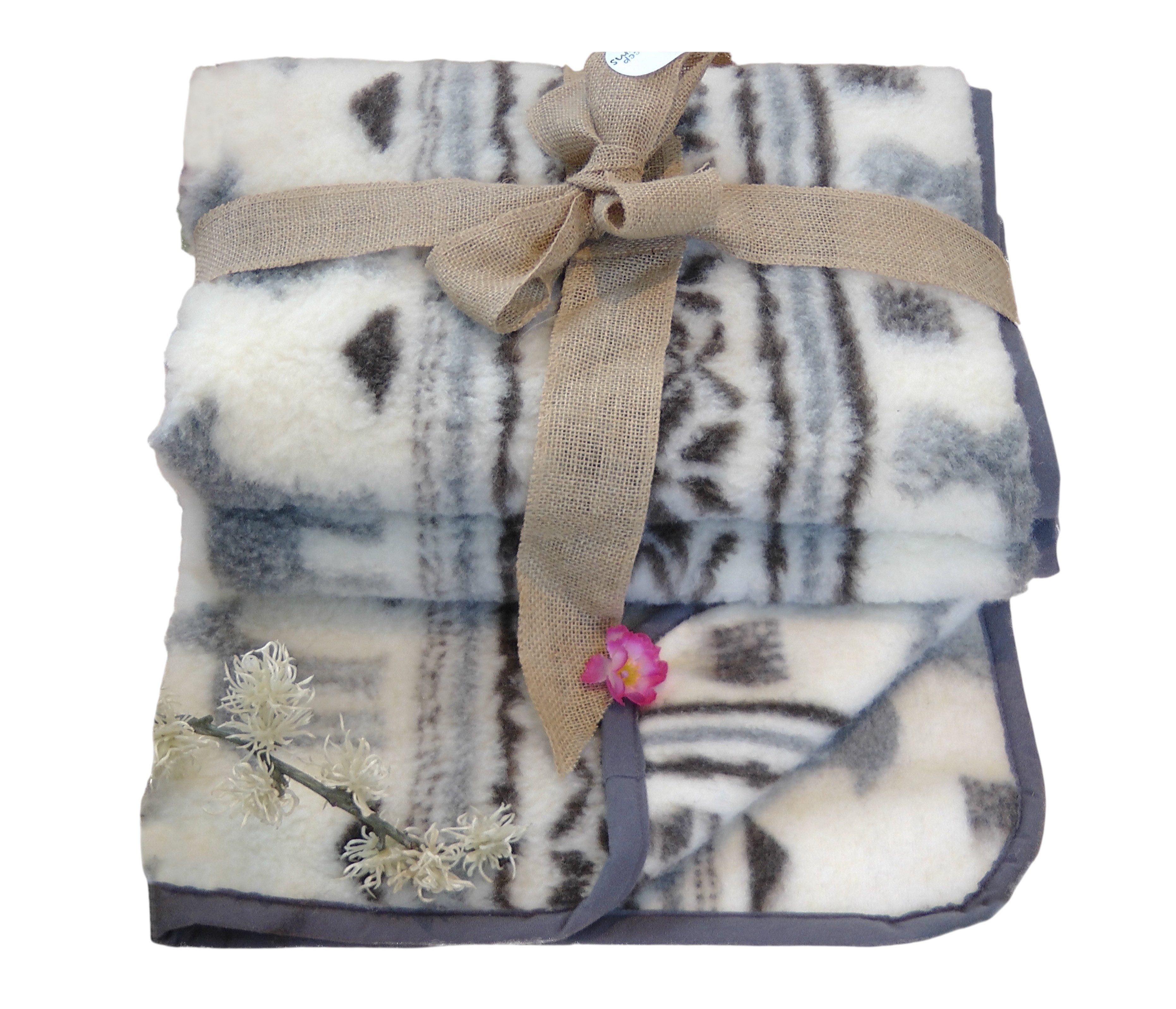 Sheep Dreams Naturhaarbettdecke Schafwolldecke 100% Merino Schurwolle (Elch günstig online kaufen