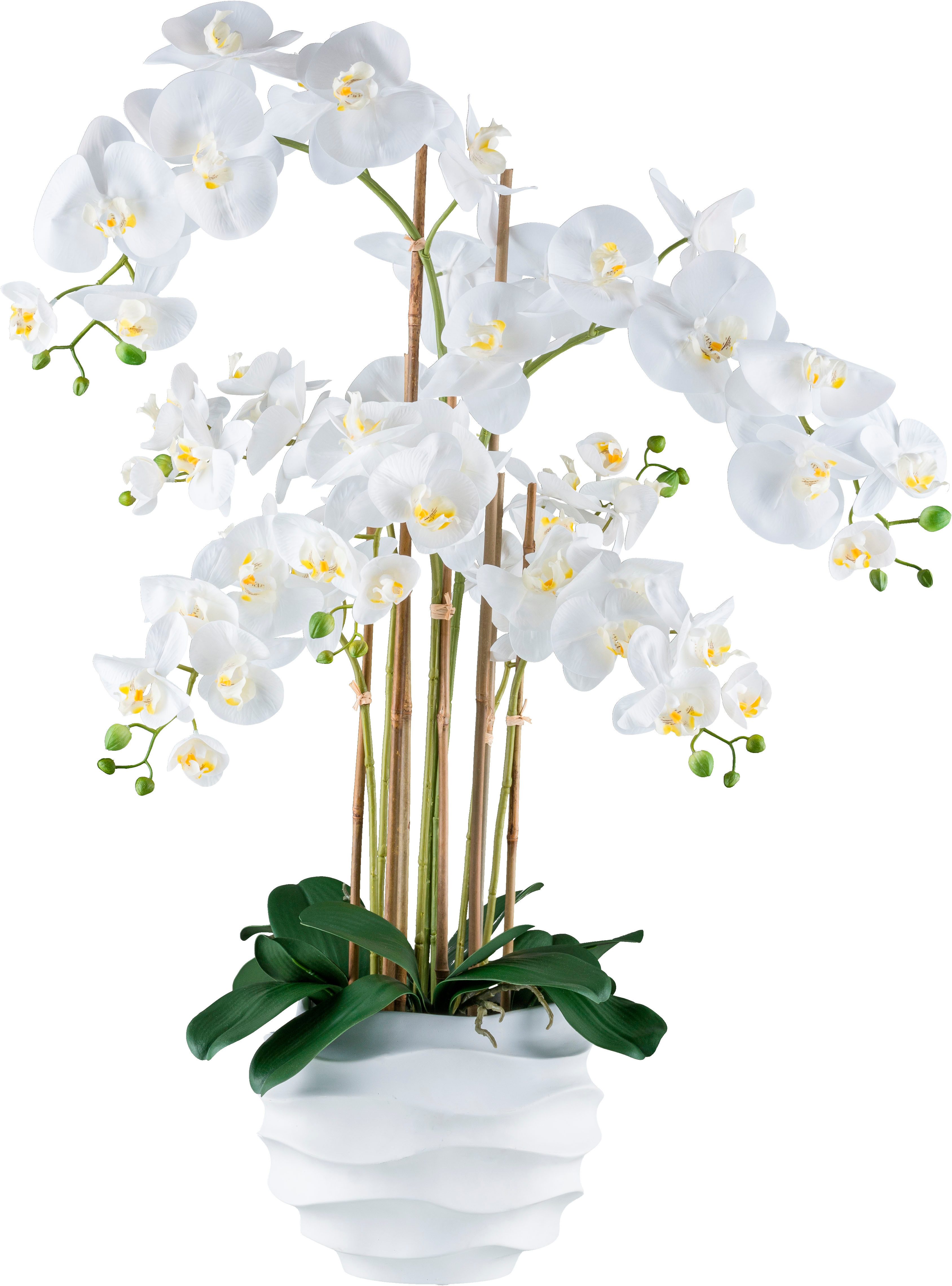 Kunstorchidee Orchidee Phalaenopsis, Creativ green, Höhe 90 cm, im Design-T günstig online kaufen