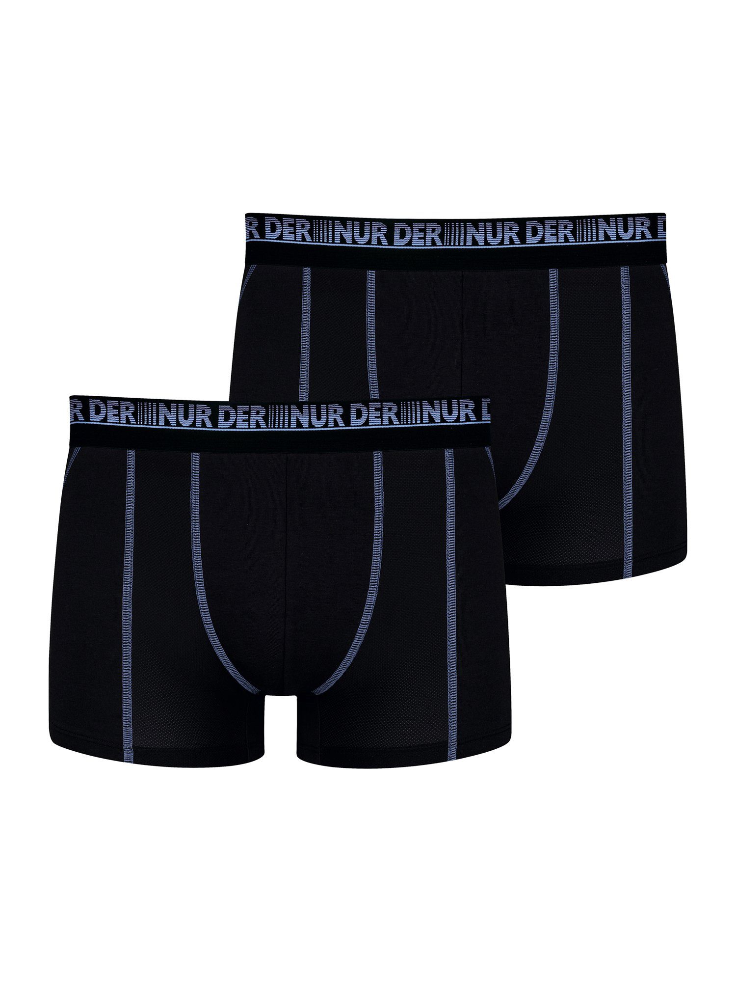 Nur Der Retro Pants Boxer 3D-Flex Air (2-St) schwarz/denimblau