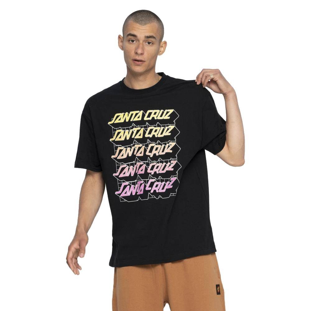 Santa Cruz T-Shirt T-Shirt Santa Cruz Grid Stacked