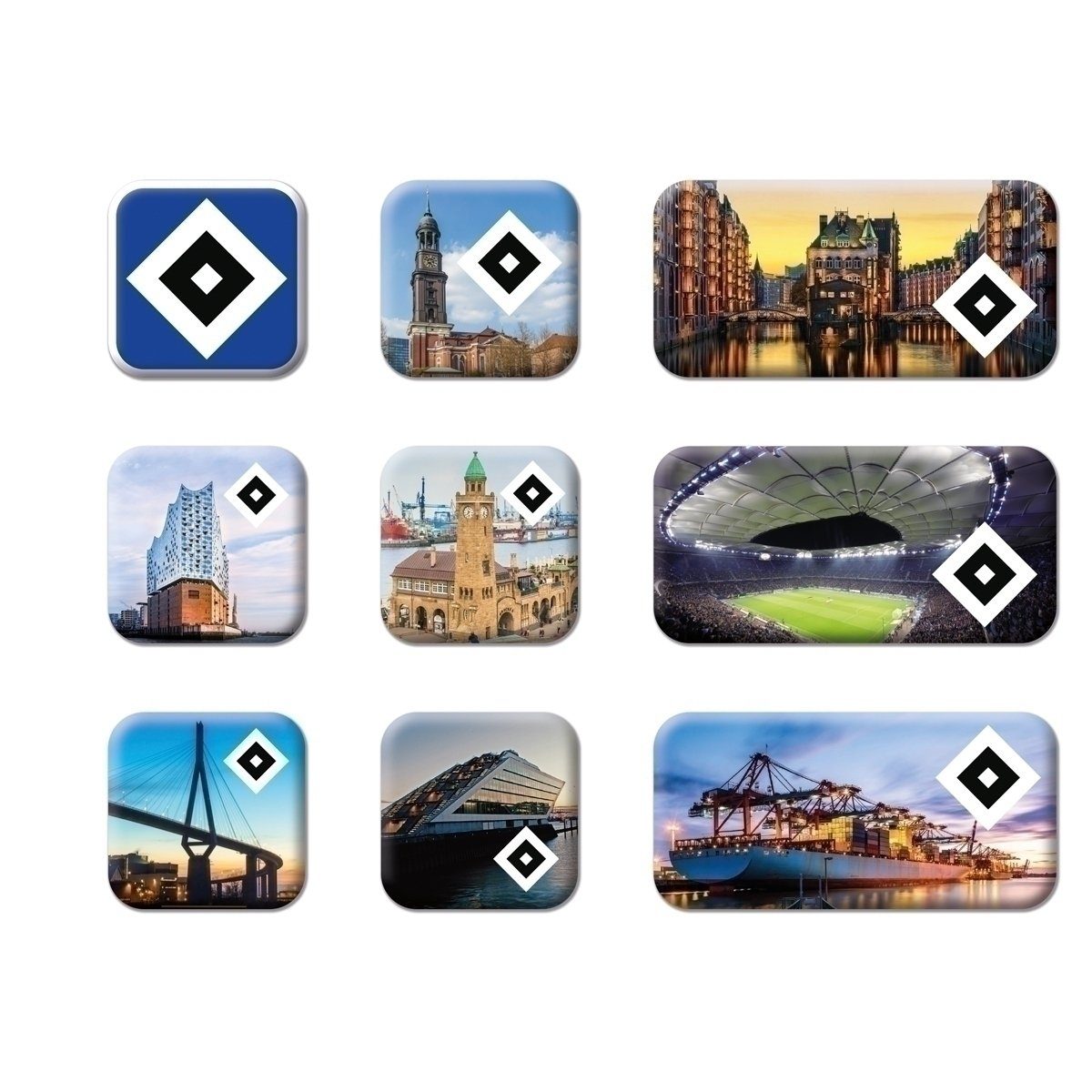 HSV Armband HSV Magnet 9er Set