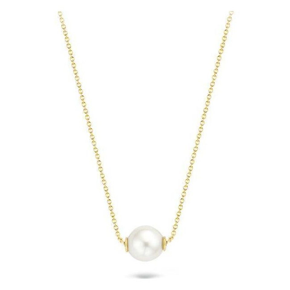 Blush Goldkette BLUSH Kette 14 Karat Gelbgold mit Perle 3076YPW