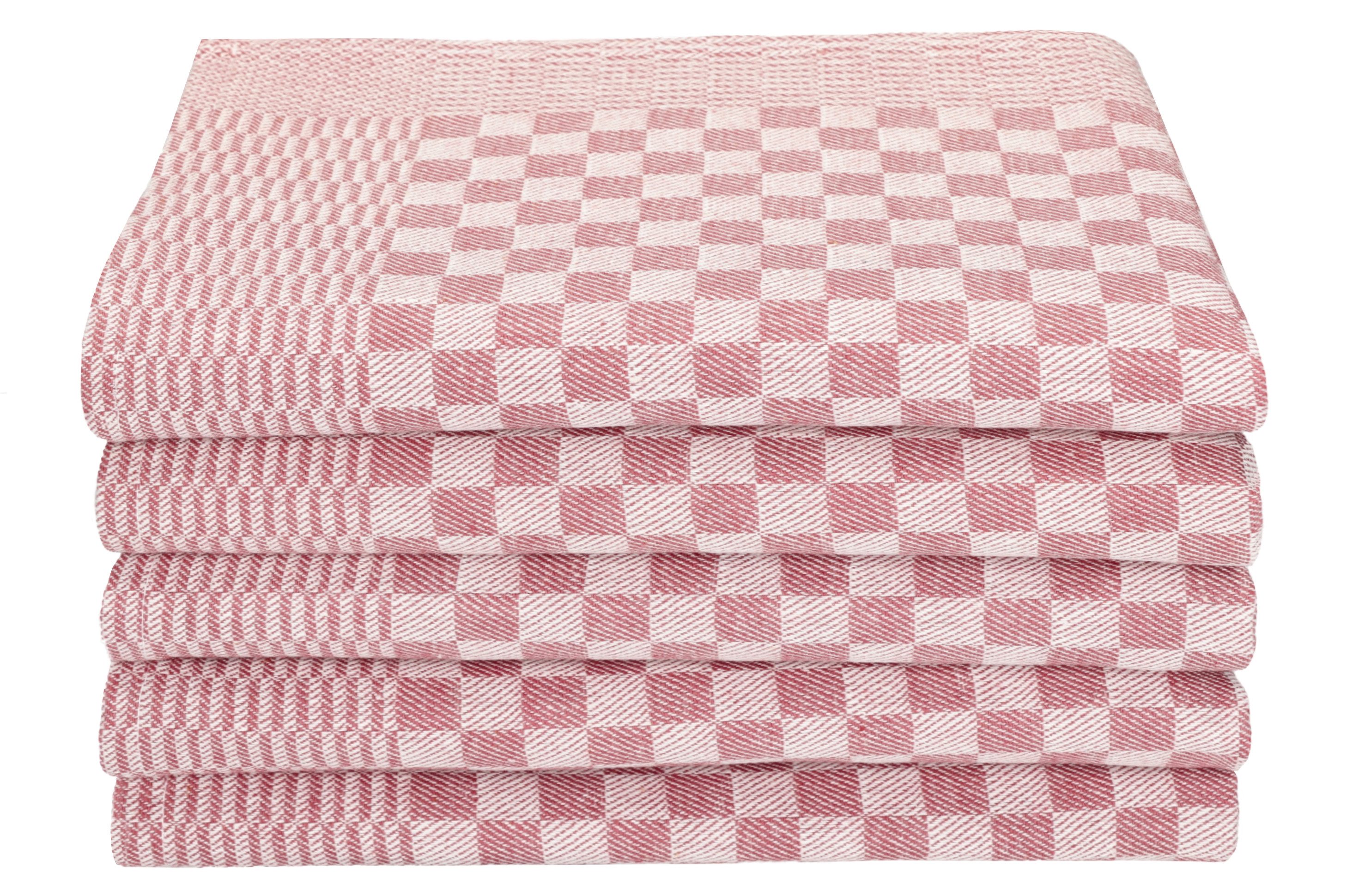 Betz Geschirrtuch Küchentücher Geschirrtuch Meinor 50 x 70 cm, (5-tlg), Küchentuch Allzwecktuch