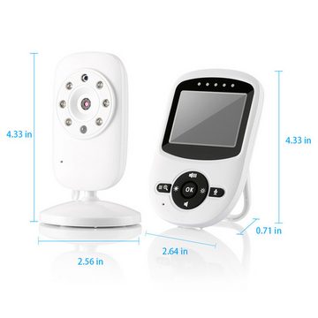 BUMHUM Video-Babyphone Babyphone Überwachungsgerät kabelloses Smart Home, Kinderüberwachungsgerät Baby Monitor Pflegegerät