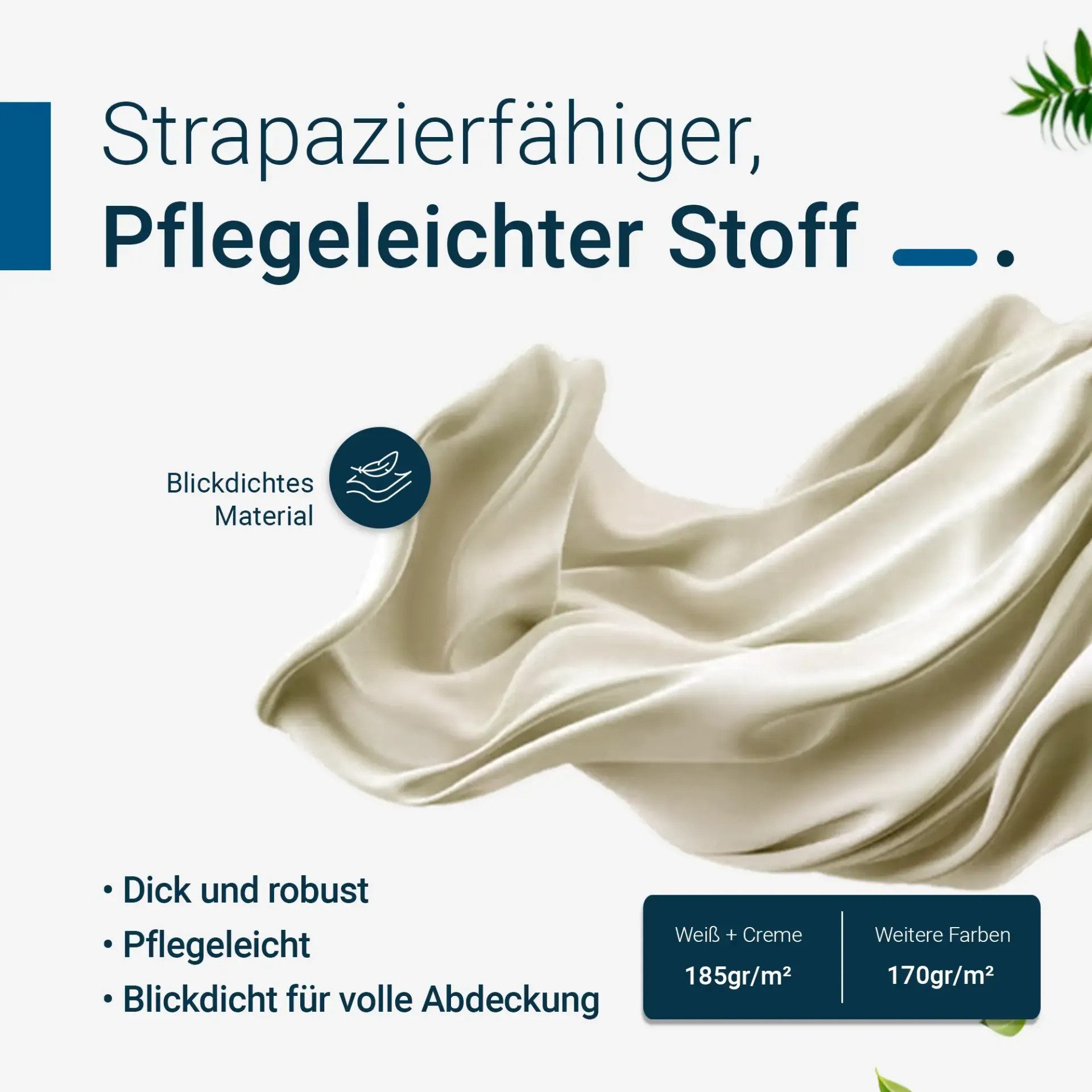 TexDeko Biertischhusse Biertischhussen Premium für Bierzeltgarnituren (nur Tisch), Länge & Breite: Nach Wahl, blickdicht & pflegeleicht – Bild 4 von 5