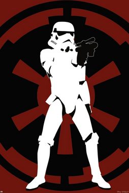 Close Up Poster Star Wars Poster Stormtrooper Glow-In-The-Dark Spezialdruck