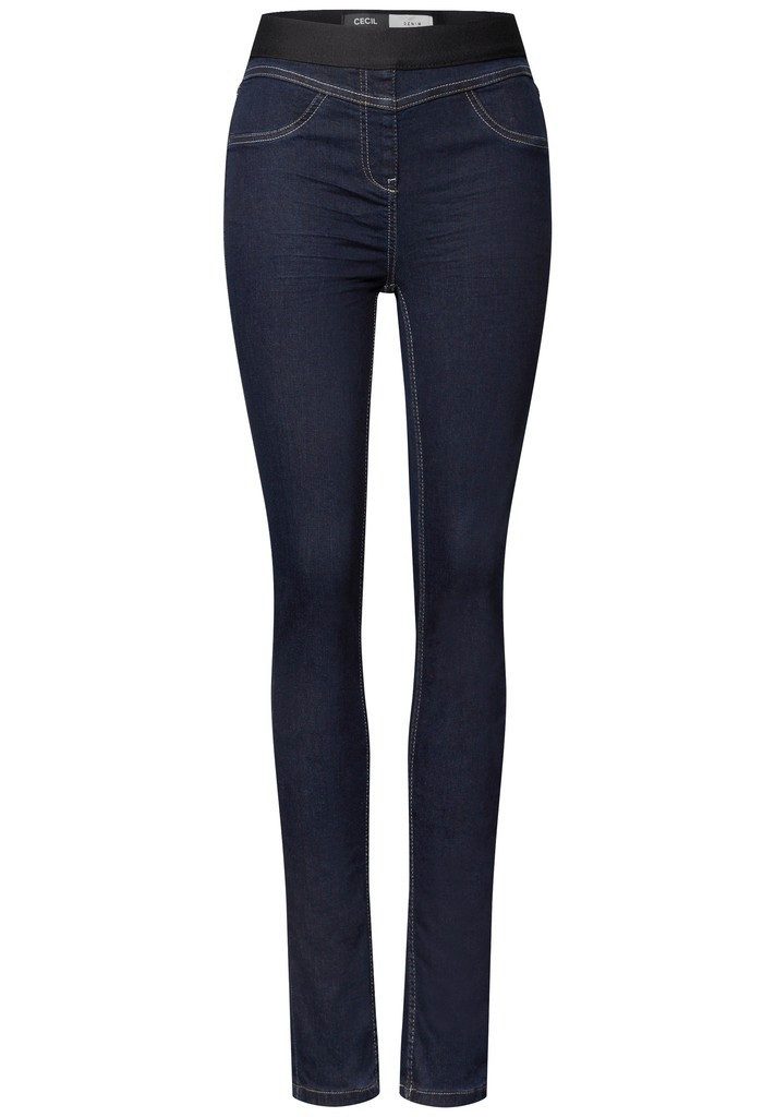 CECIL Cargohose Style NOS Vicky Rinsed Elastic
