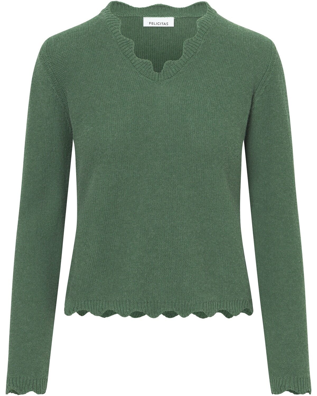 FELICITAS Strickpullover V-Pullover Pippa günstig online kaufen