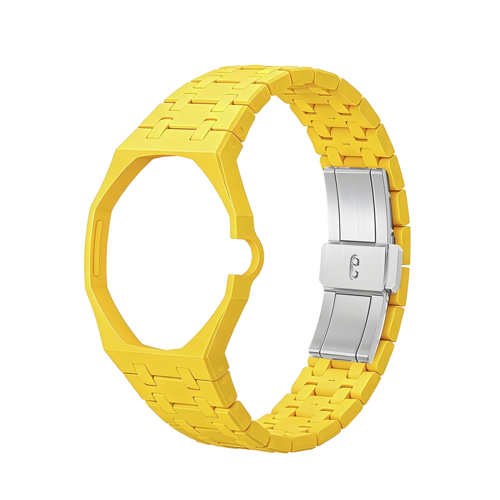 HS.SUPPLY Uhrenarmband Armband passend für RoyalPop Audemars Piguet x Swatch, Armbandlänge anpassbar - Gliederaufbau