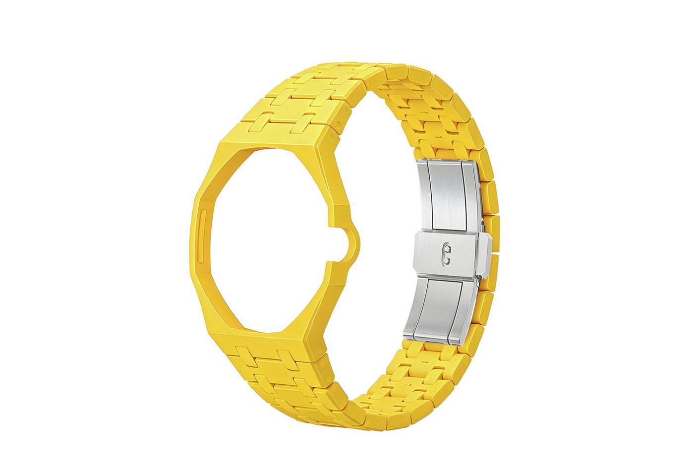 HS.SUPPLY Uhrenarmband Armband passend für RoyalPop Audemars Piguet x Swatch, Armbandlänge anpassbar - Gliederaufbau