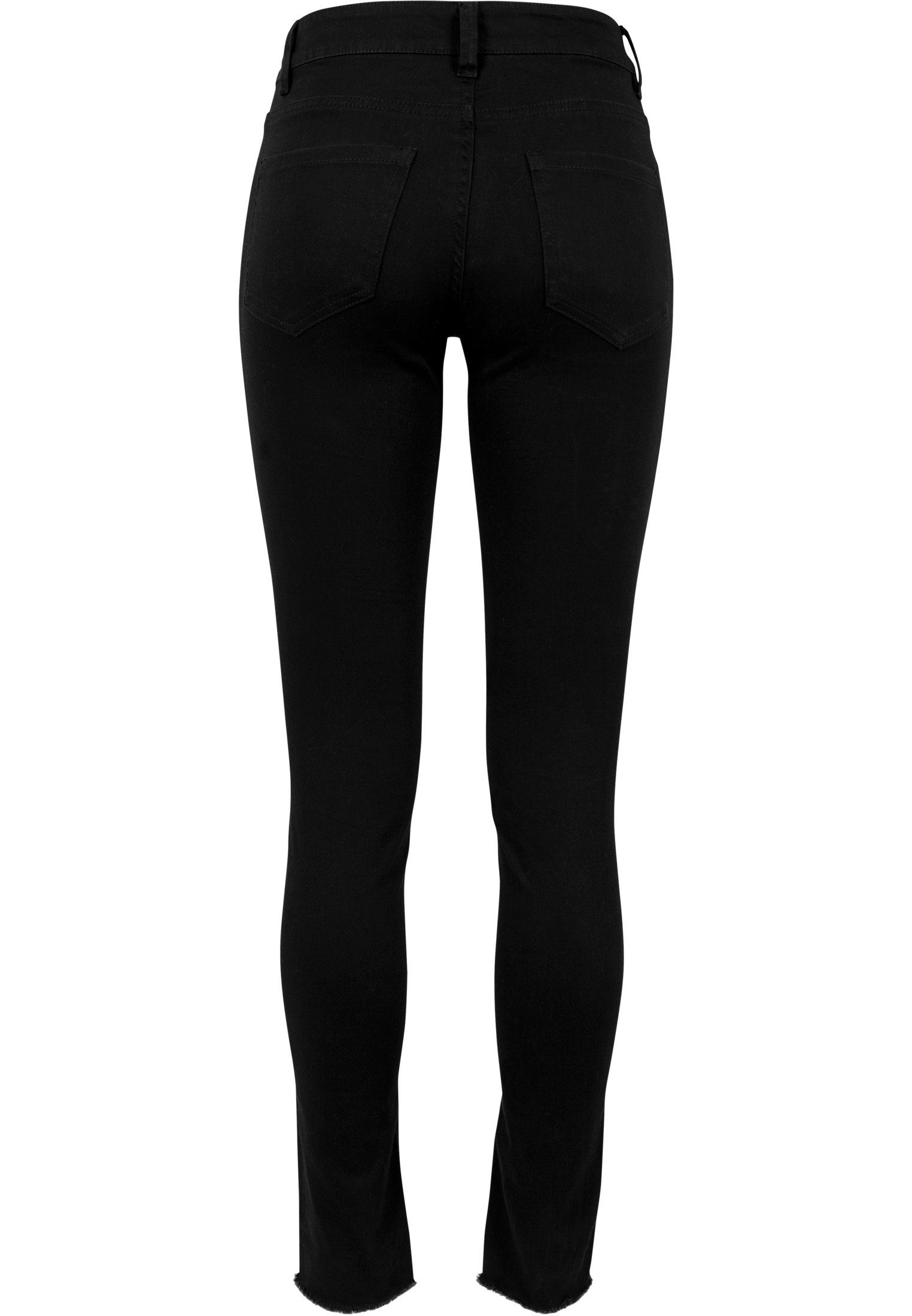 TB1538 CLASSICS Knee Skinny-fit-Jeans Cut black URBAN