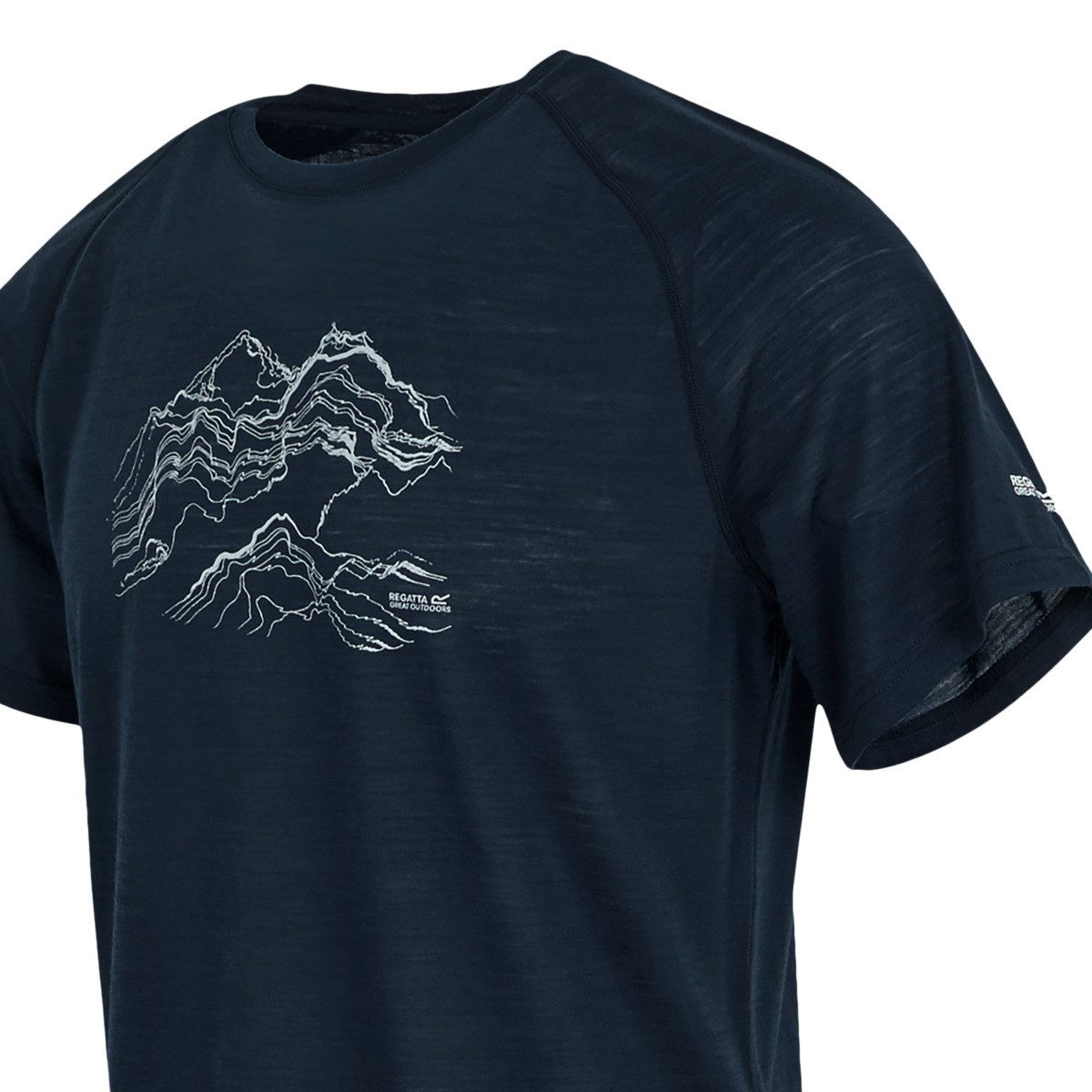 Regatta Funktionsshirt Escade Herren T-Shirt, Sportbekleidung, Shirt, Sportshirt, Shortsleeve