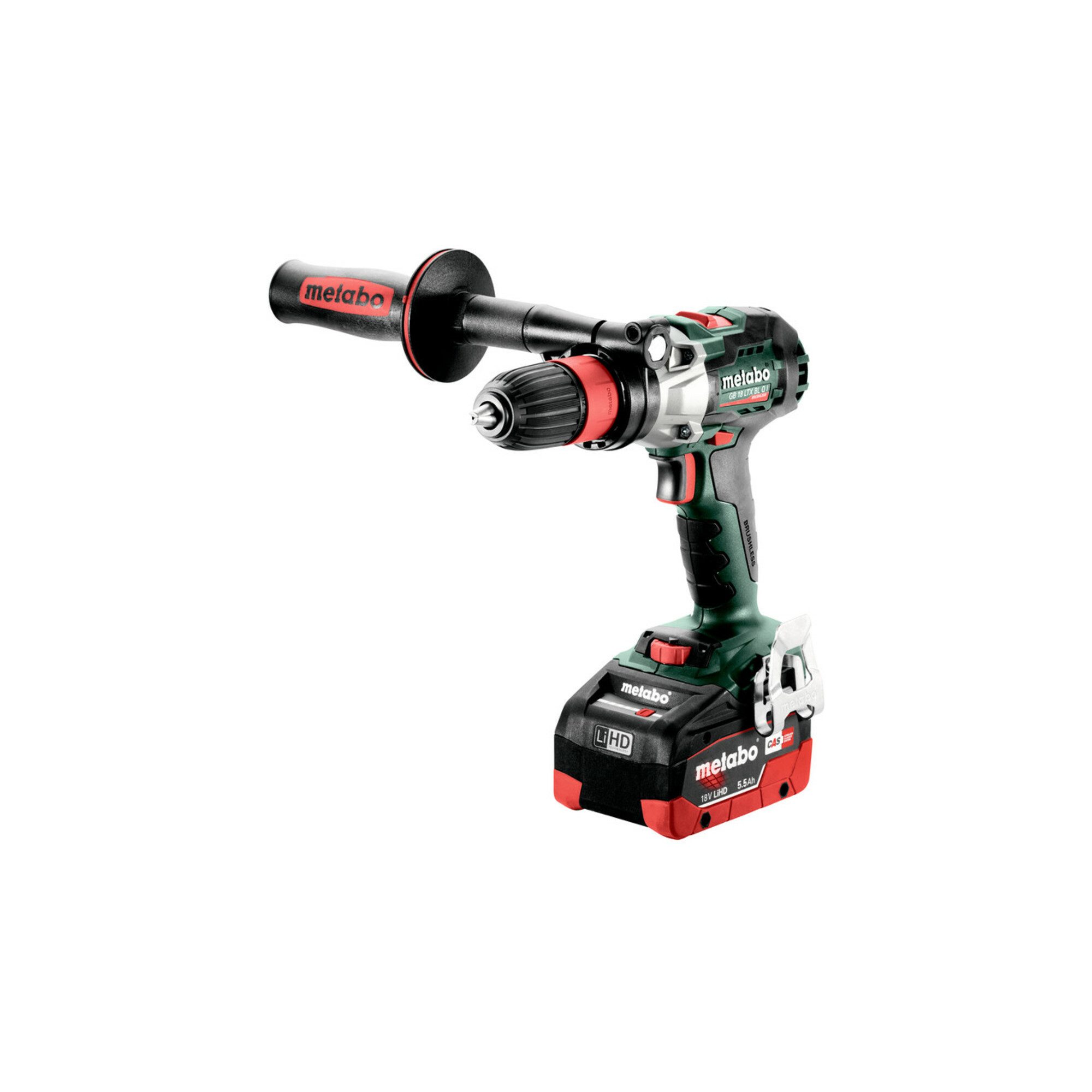 metabo Bohrschrauber Metabo Akku-Gewindebohrer GB 18 LTX BL Q I metaBOX 145 L; 18V 2x5.5Ah
