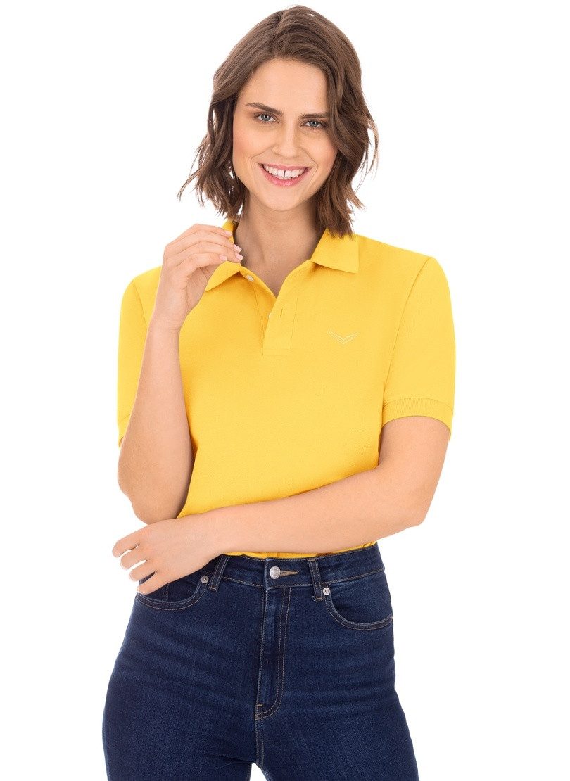 Trigema Poloshirt "TRIGEMA Poloshirt DELUXE Piqué", (1 tlg.) günstig online kaufen