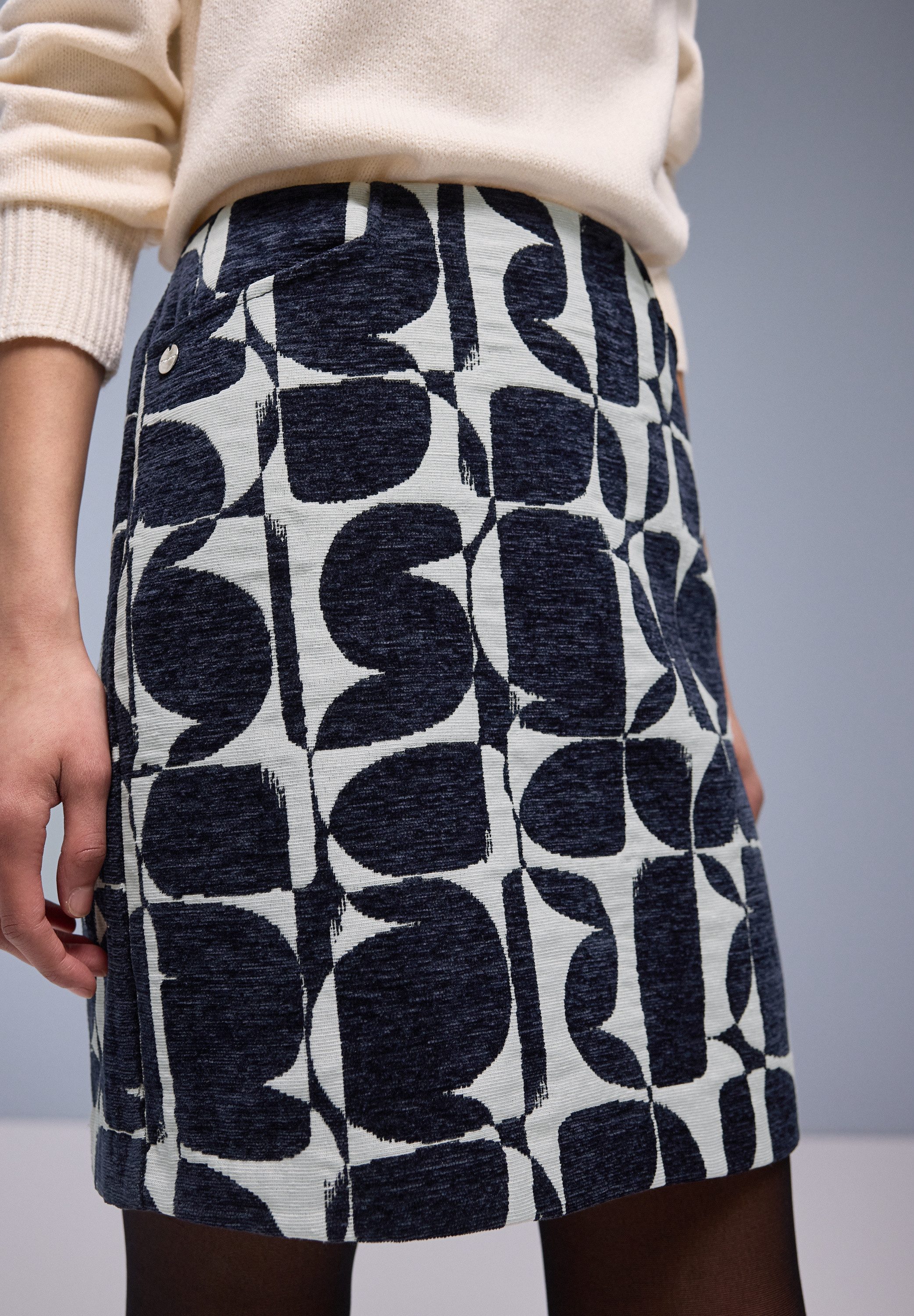 STREET ONE Minirock Middle Waist