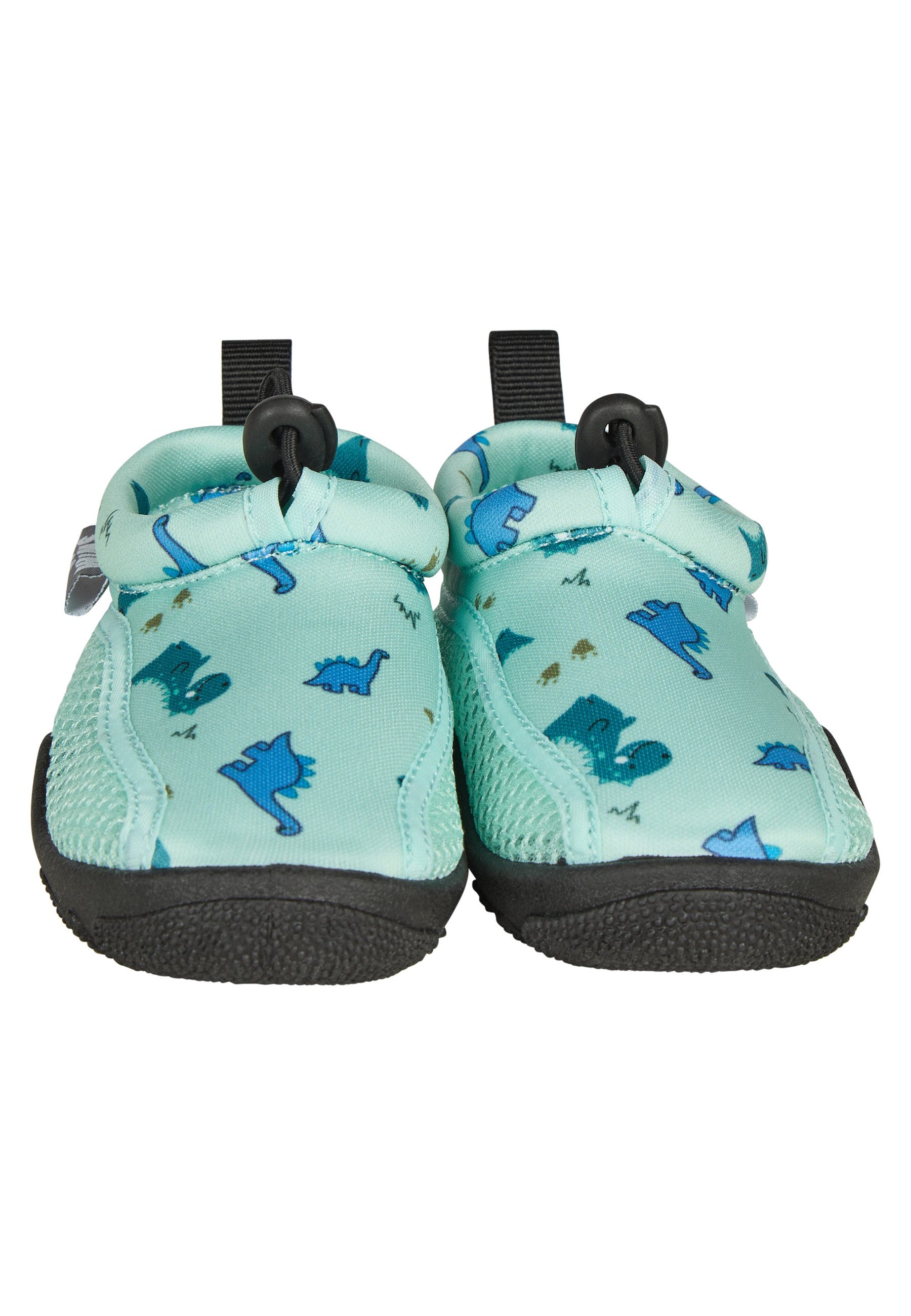 Sterntaler® Badeschuhe Dino Badeschuh (1-tlg) Badeschuhe mit Dino-Muster, Kordelstopper & rutschfester Sohle – Bild 4 von 5